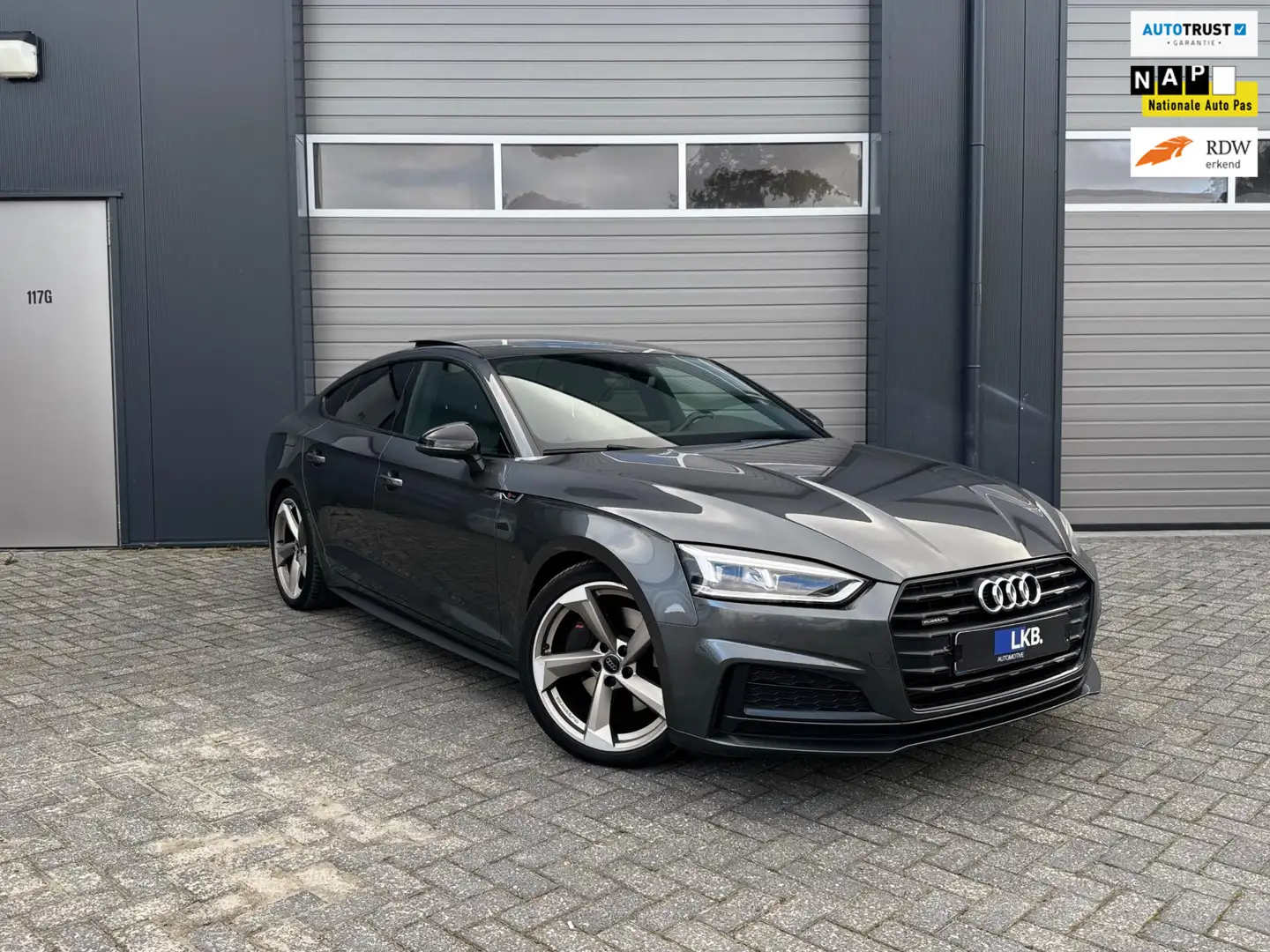 Audi A5 Sportback 2.0 TFSI Quattro Sport S-line Edition 3x Gris - 1