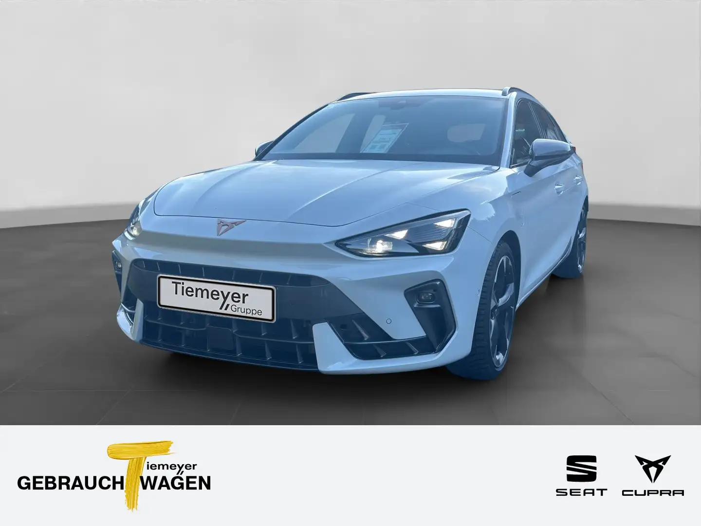 CUPRA Leon Sportstourer eHybrid DYNAMIC ADGE AHK KAMER Wit - 1