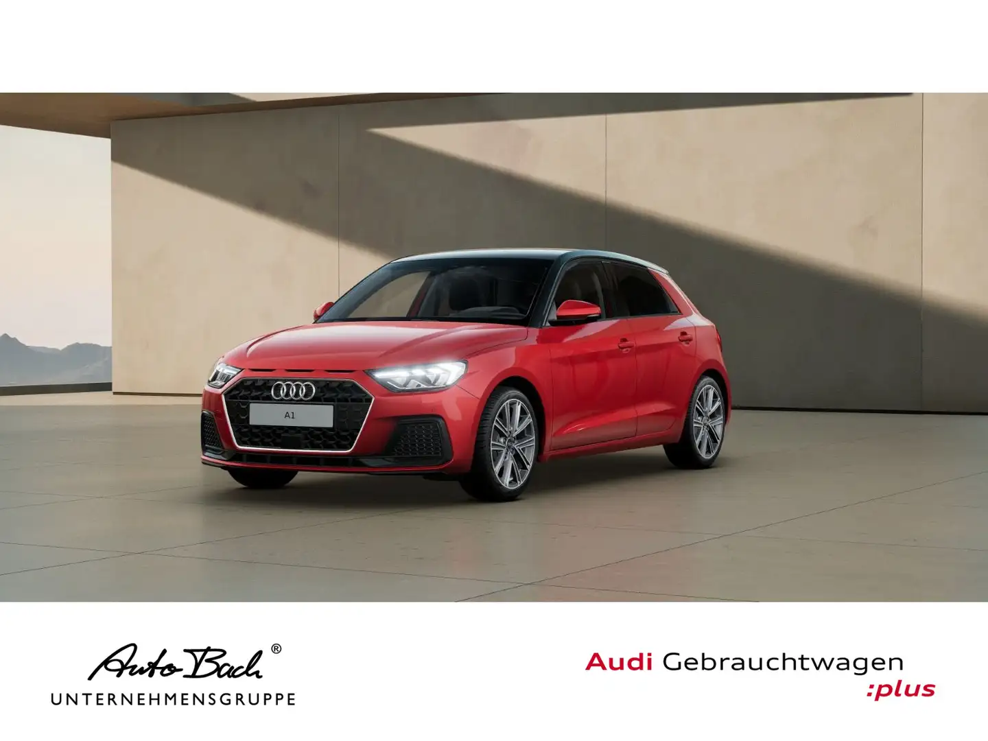 Audi A1 advanced 25TFSI Stronic LED Sitzhei Rot - 1