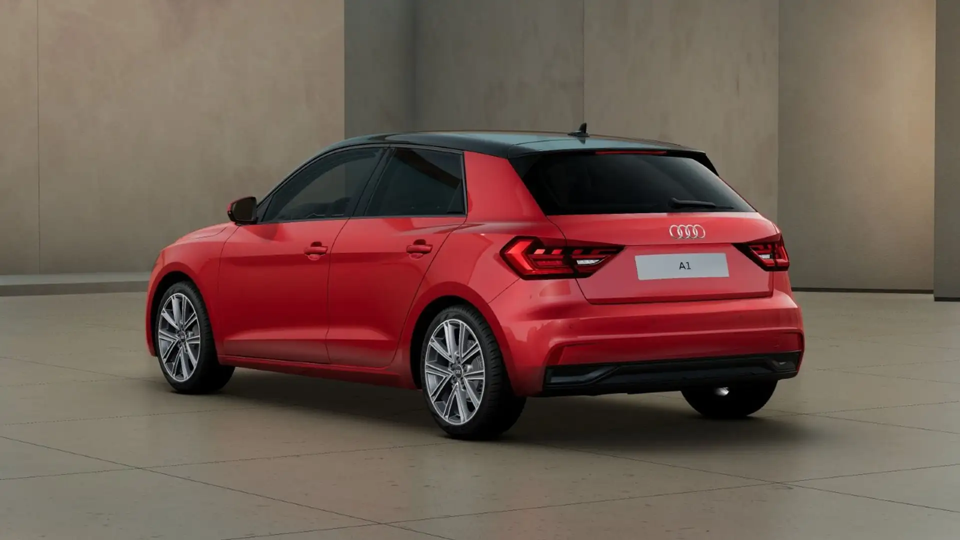 Audi A1 advanced 25TFSI Stronic LED Sitzhei Rot - 2
