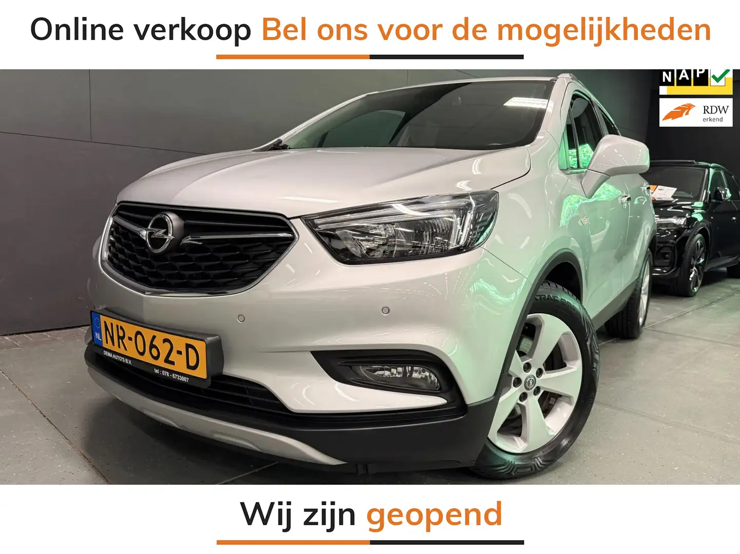 Opel Mokka X 1.4 Turbo Innovation NAVI/CRUISE/ECC/PDC/LED/CAM// Grijs - 1