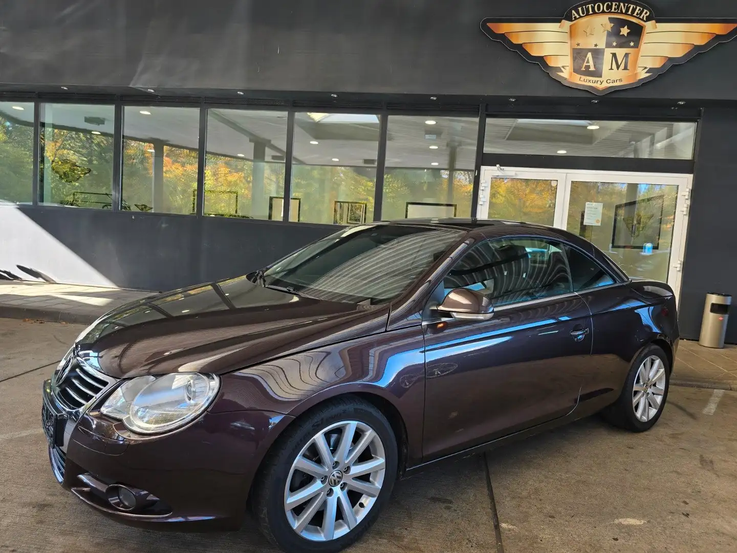 Volkswagen Eos 2.0 TDI DSG Le-Mans-Sport/PANORAMA/NAVI/PDC Rot - 1