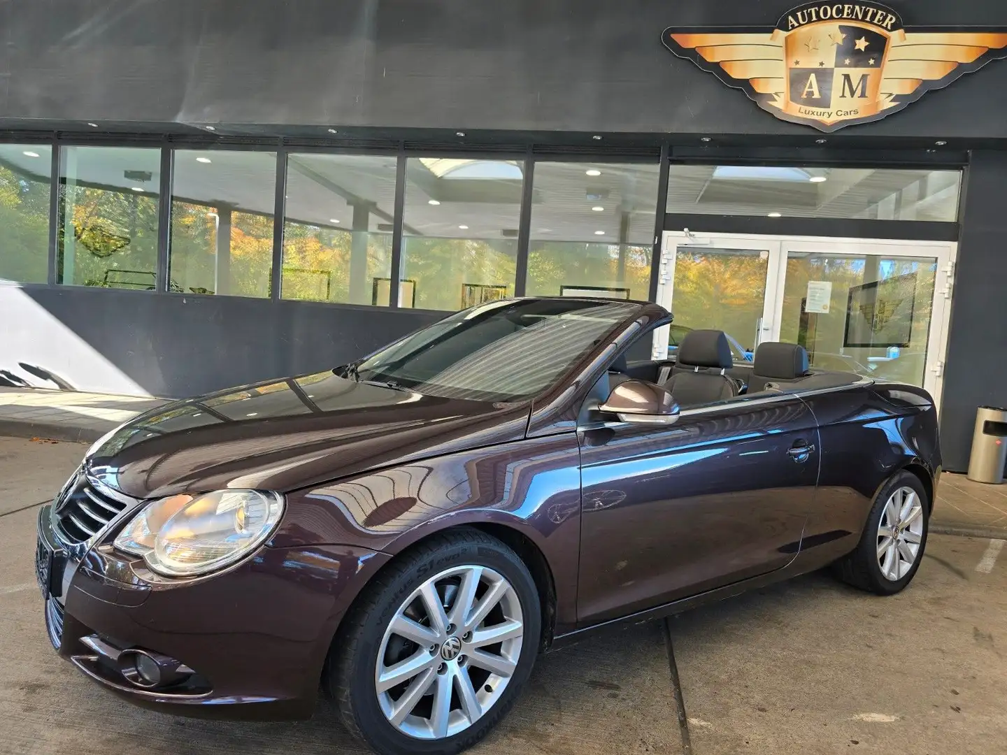 Volkswagen Eos 2.0 TDI DSG Le-Mans-Sport/PANORAMA/NAVI/PDC Rot - 2