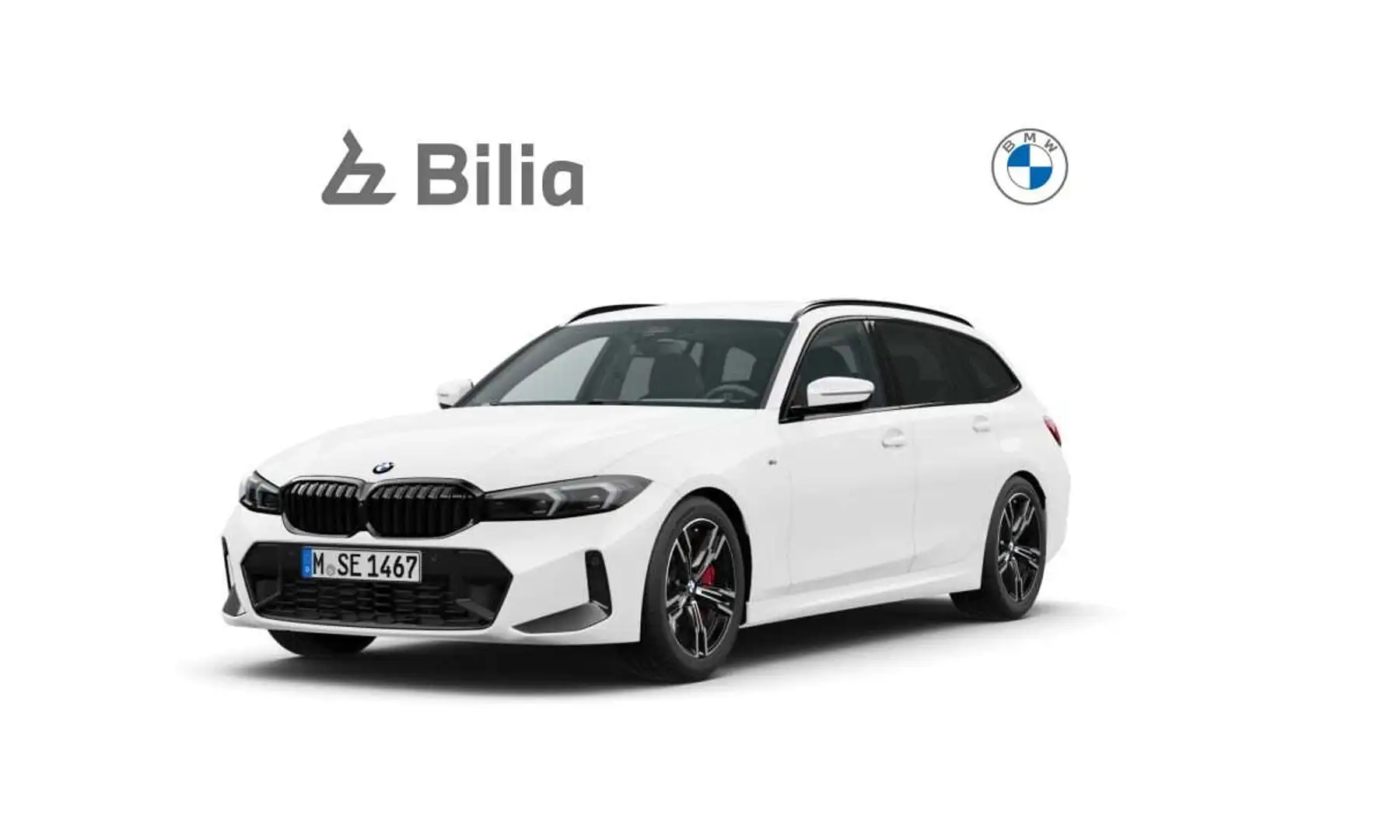 BMW 318 d M Sport Blanc - 1