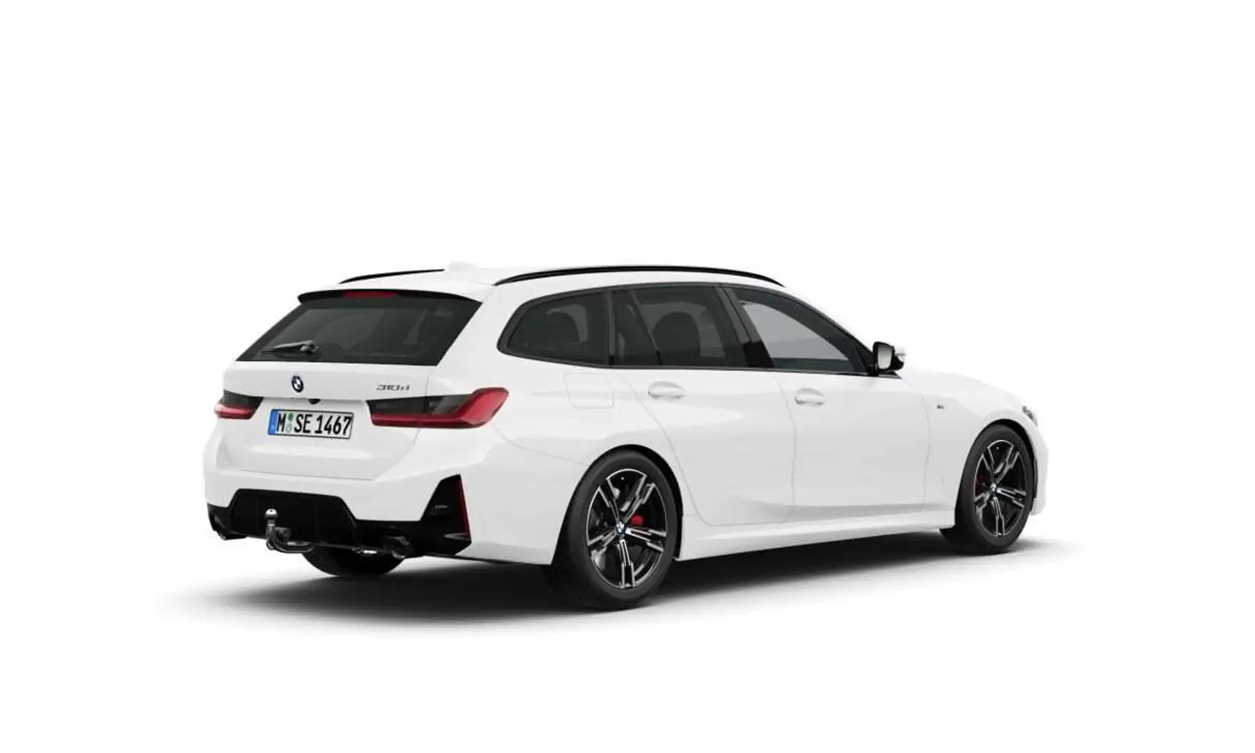 BMW 318 d M Sport Blanc - 2