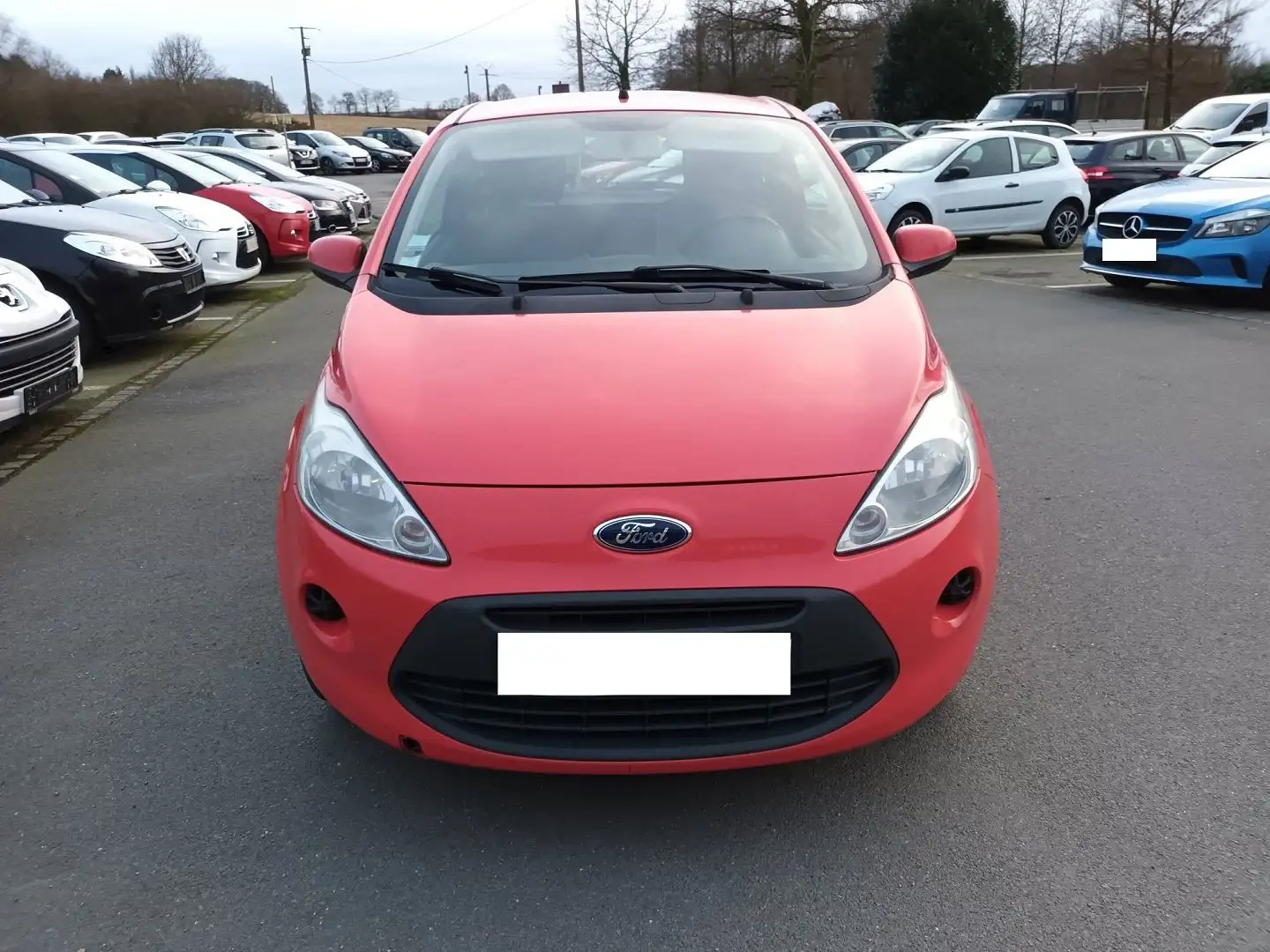 Ford M 1.2 69CH AMBIENTE Rouge - 2