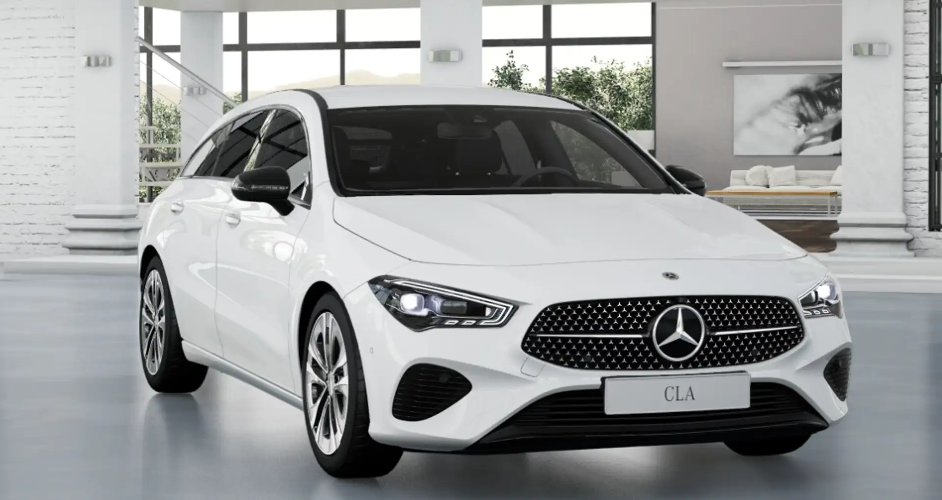 Mercedes-Benz CLA 180 Shooting Brake Weiß - 1