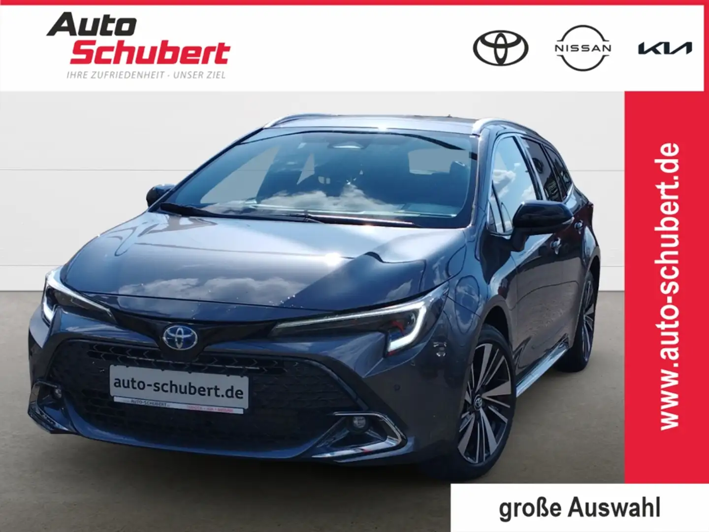 Toyota Corolla TS Hybrid 2.0 Teamplayer+TECHNIK-PAKET+SITZHZG+LED Gris - 1