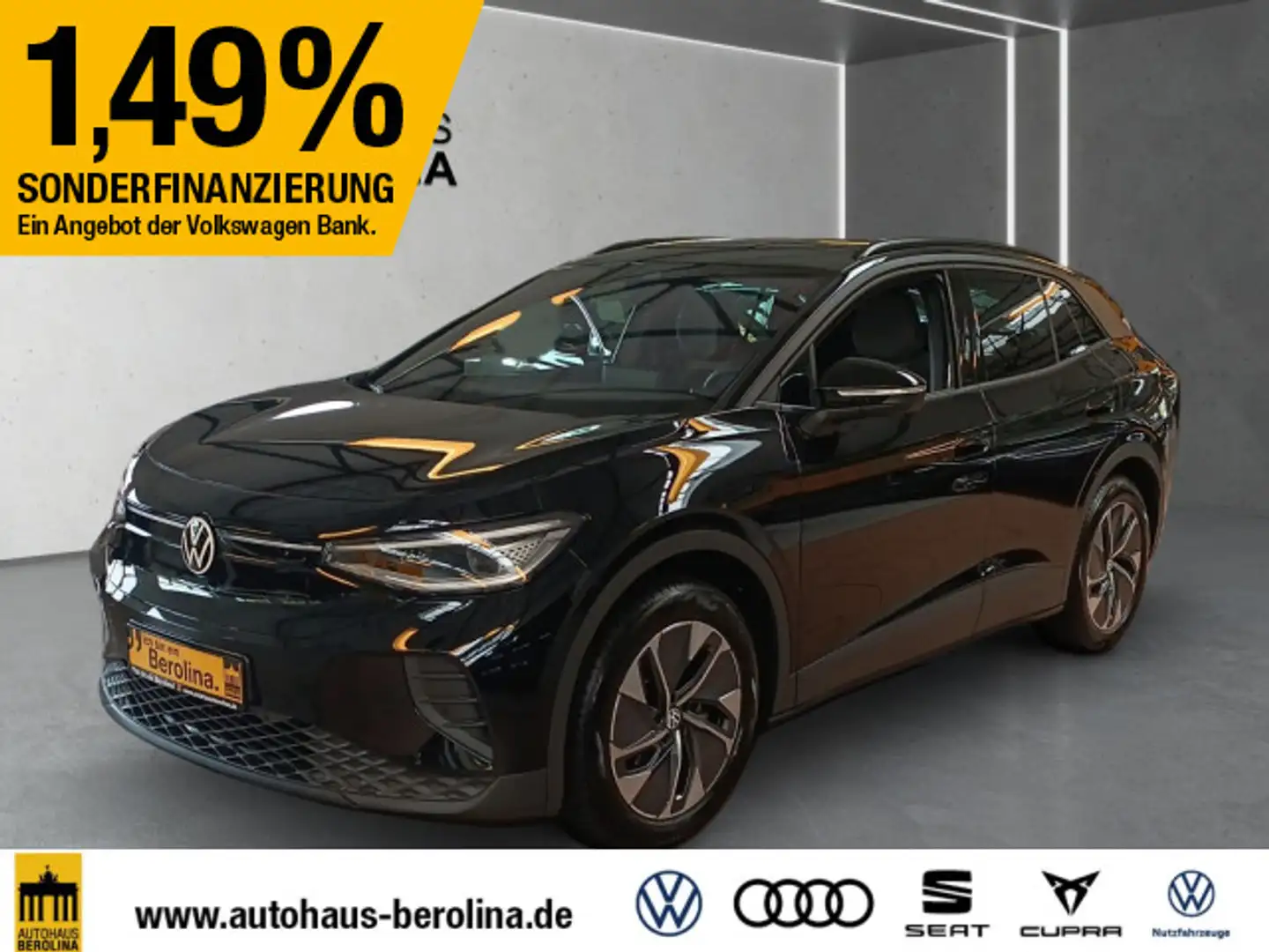 Volkswagen ID.4 Pure*NAVI*MATRIX*AHK*R-CAM*WärmeP.*ACC*SHZ* Schwarz - 2