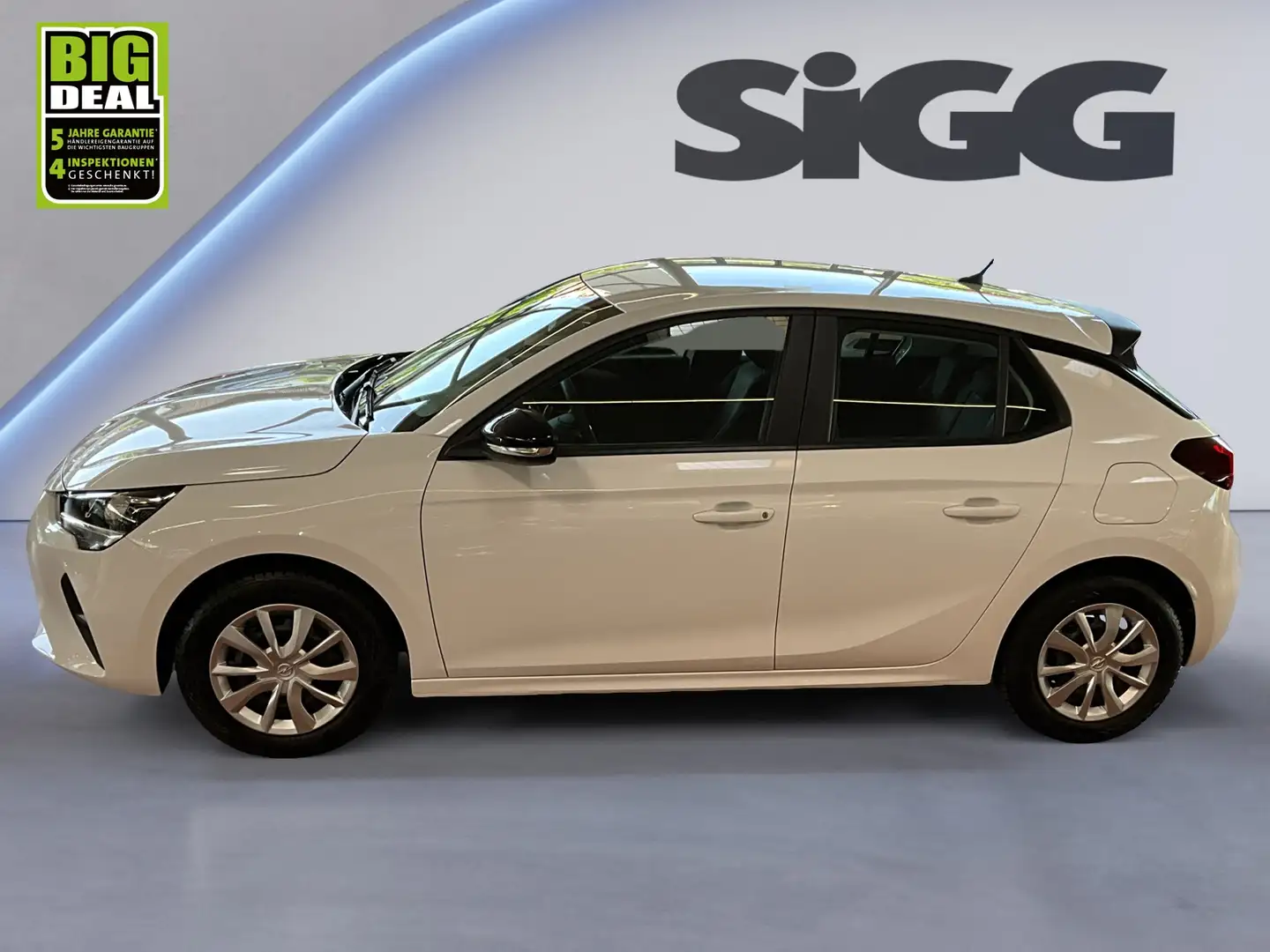 Opel Corsa F 1.2 Edition Sitzheitzung, Verkehrszeichenerkennu Wit - 2