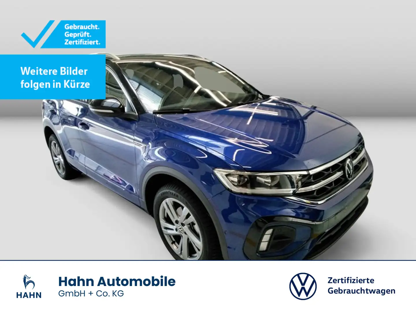 Volkswagen T-Roc 1.5 TSI DSG R-Line Navi CAM Matrix ACC Blau - 1