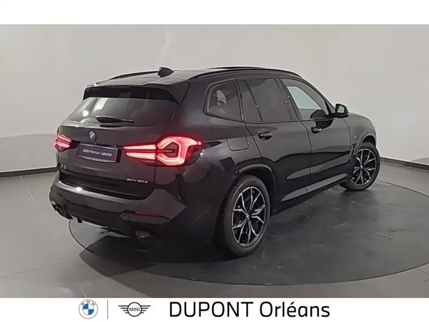 BMW X3 xDrive30e 292ch M Sport Schwarz - 2