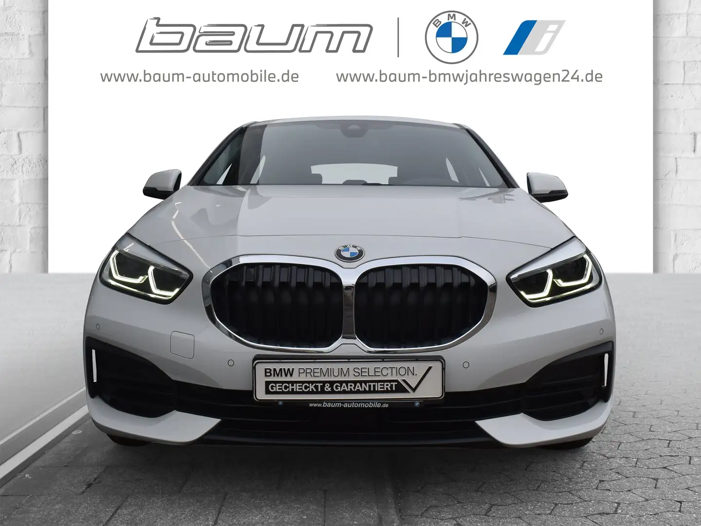 BMW 116 d Advantage DAB LED WLAN Tempomat AHK PDC Blanc - 2