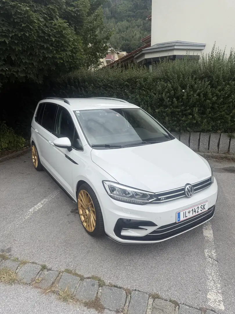 Volkswagen Touran Highline 2,0 SCR TDI DSG LED 7Sitze Weiß - 2
