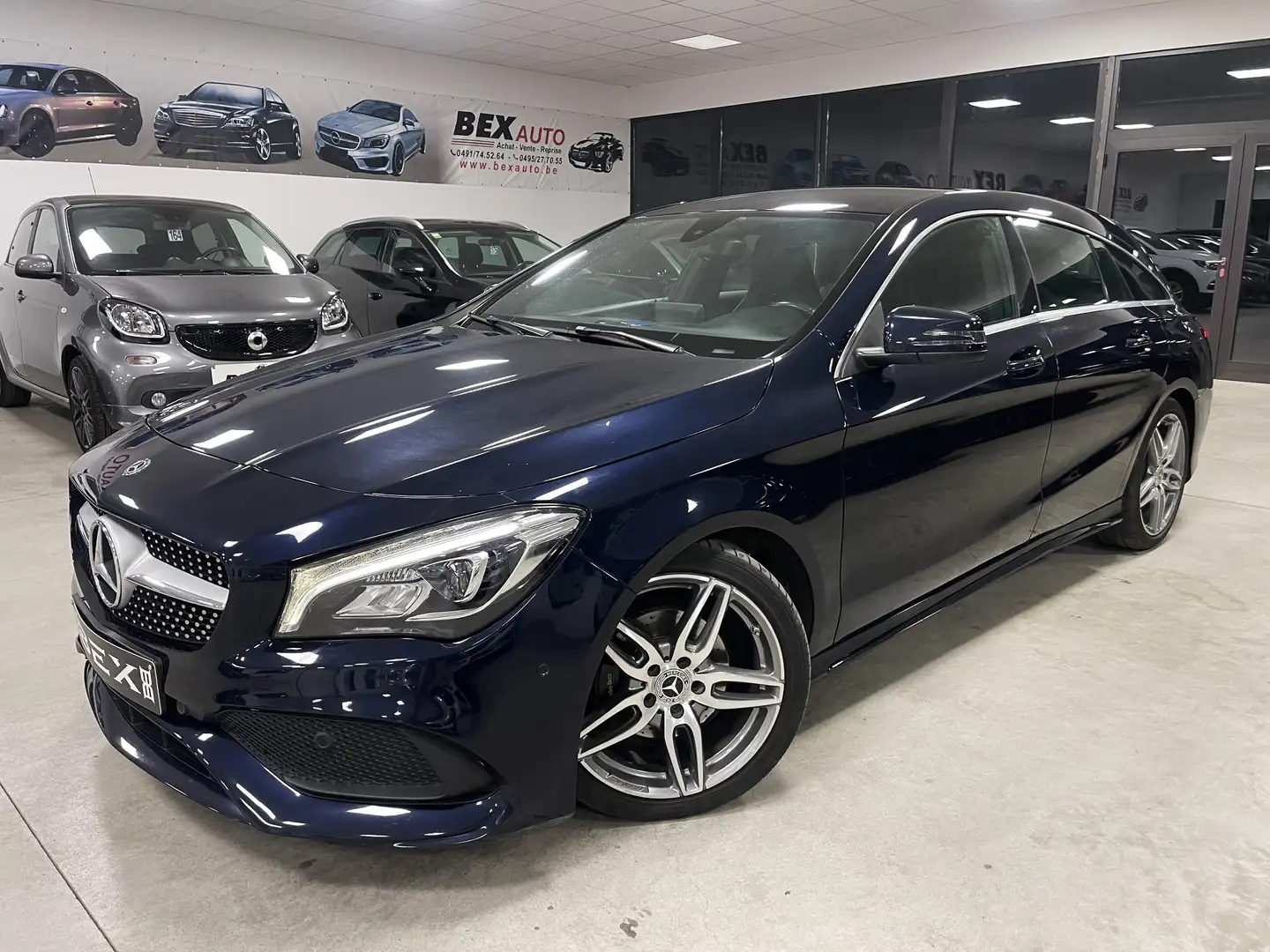 Mercedes-Benz CLA 200 CLA 200d*PACK AMG*1ERPROP*GARANTIE12MOIS* Bleu - 2