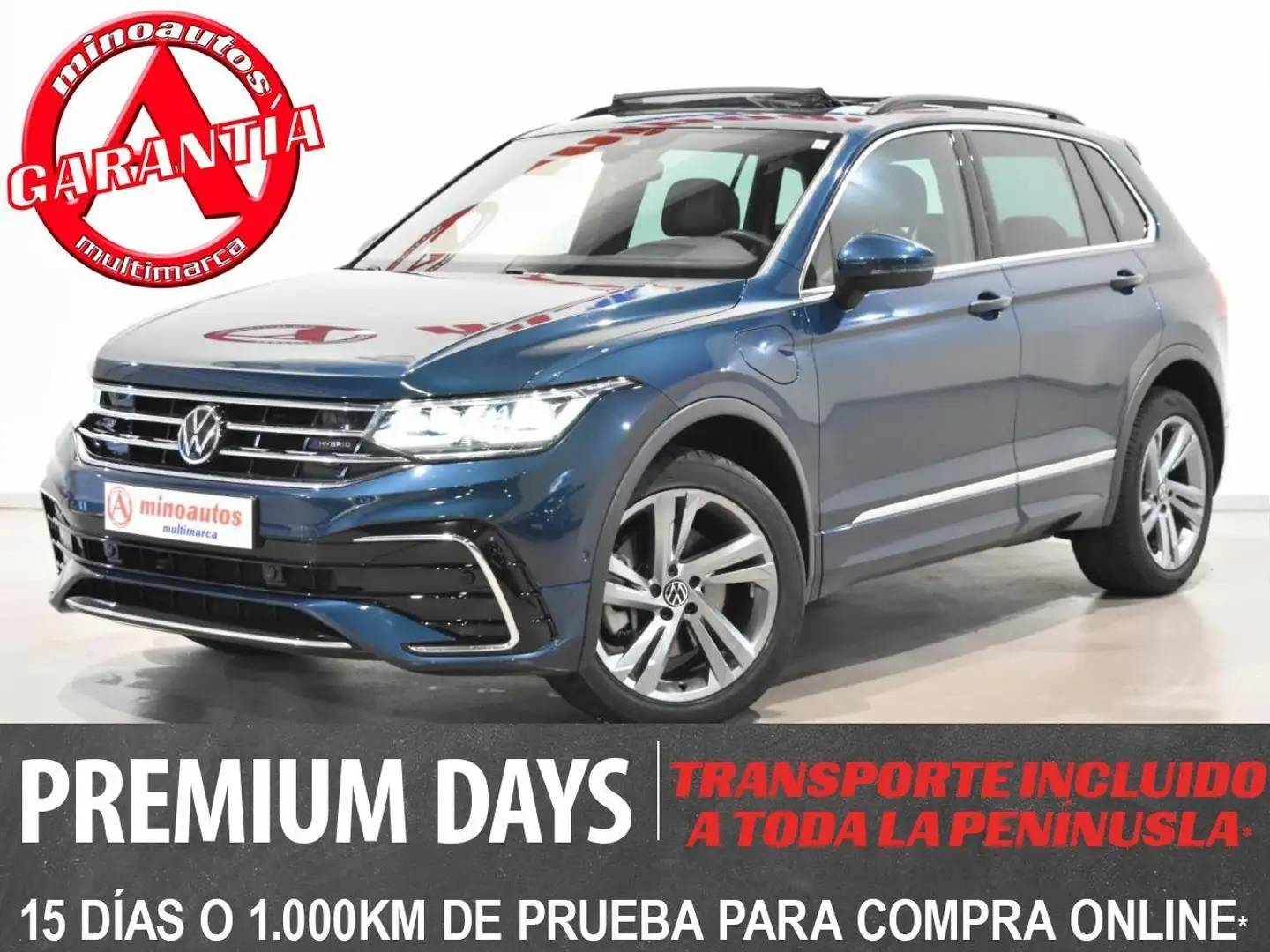 Volkswagen Tiguan R-LINE 1.4 245 CV DSG6 Azul - 1