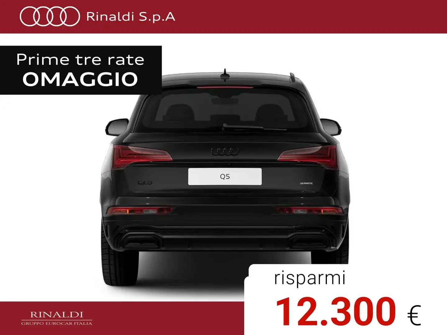 Audi Q5 40 2.0 tdi mhev 12v identity black quattro s-troni Nero - 2