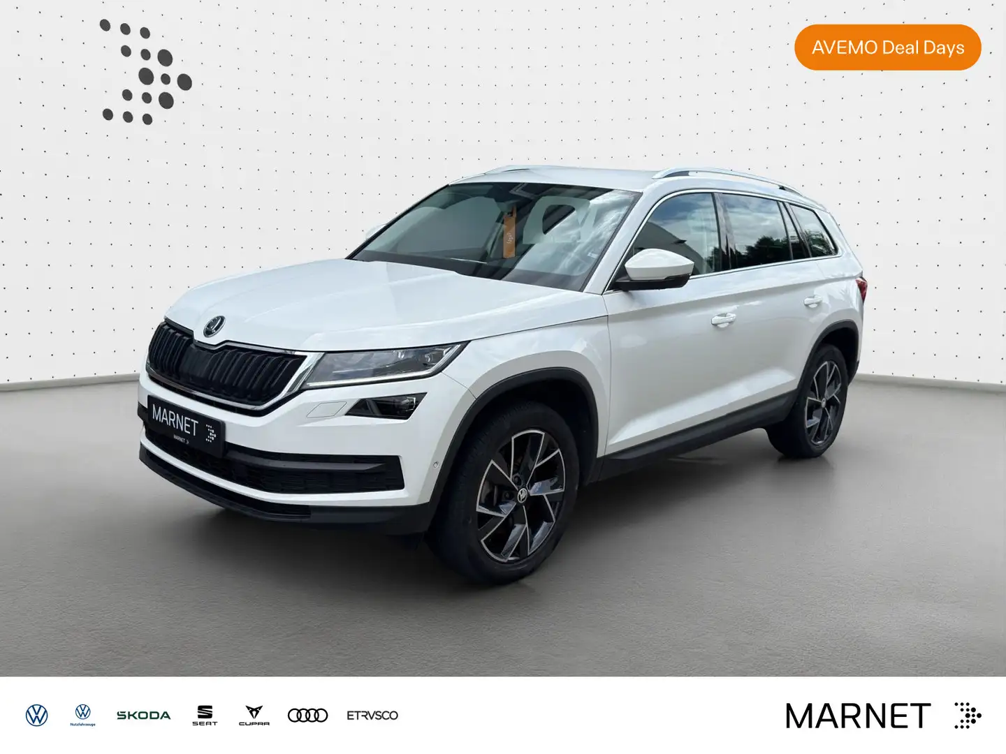 Skoda Kodiaq Style 2.0 TDI DSG 4x4* Navi*AHK*El.Heckkl Blanc - 1