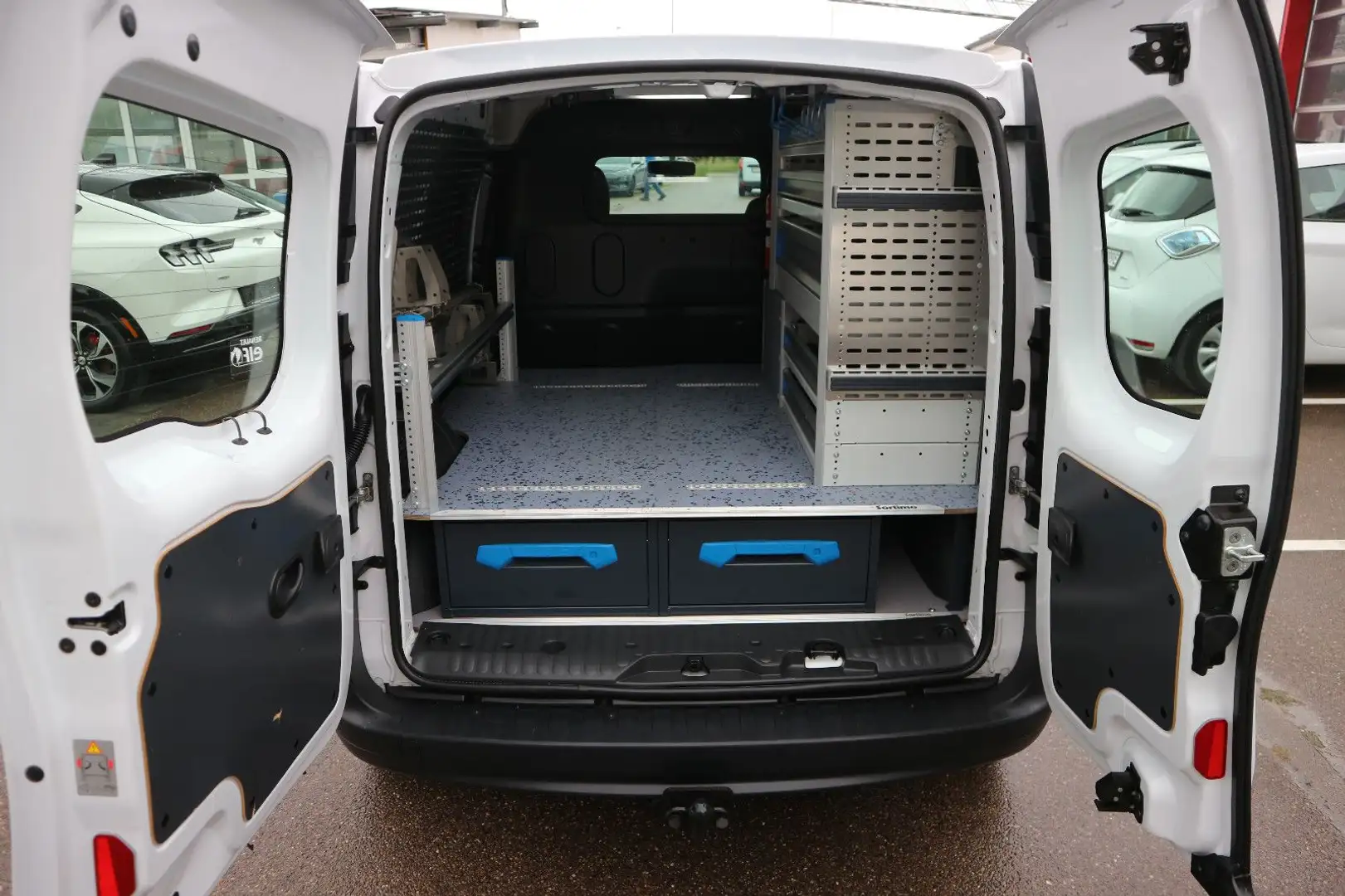 Renault Kangoo Rapid 1.5 Diesel Sortimo Regaleinbau AHK Blanco - 1