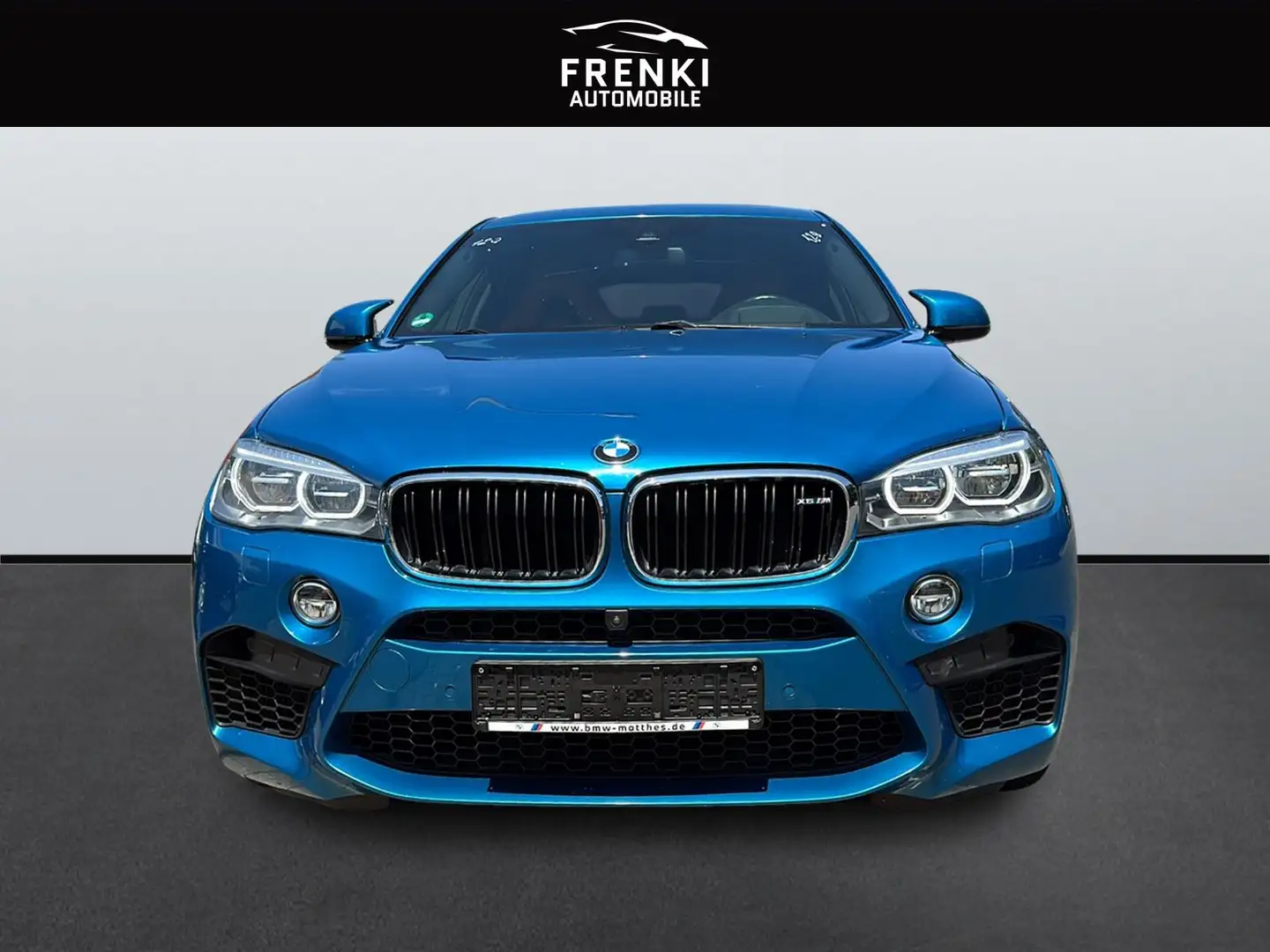BMW X6 M Baureihe X6 M *Head-Up*LED*NAVI*GD* Modrá - 2
