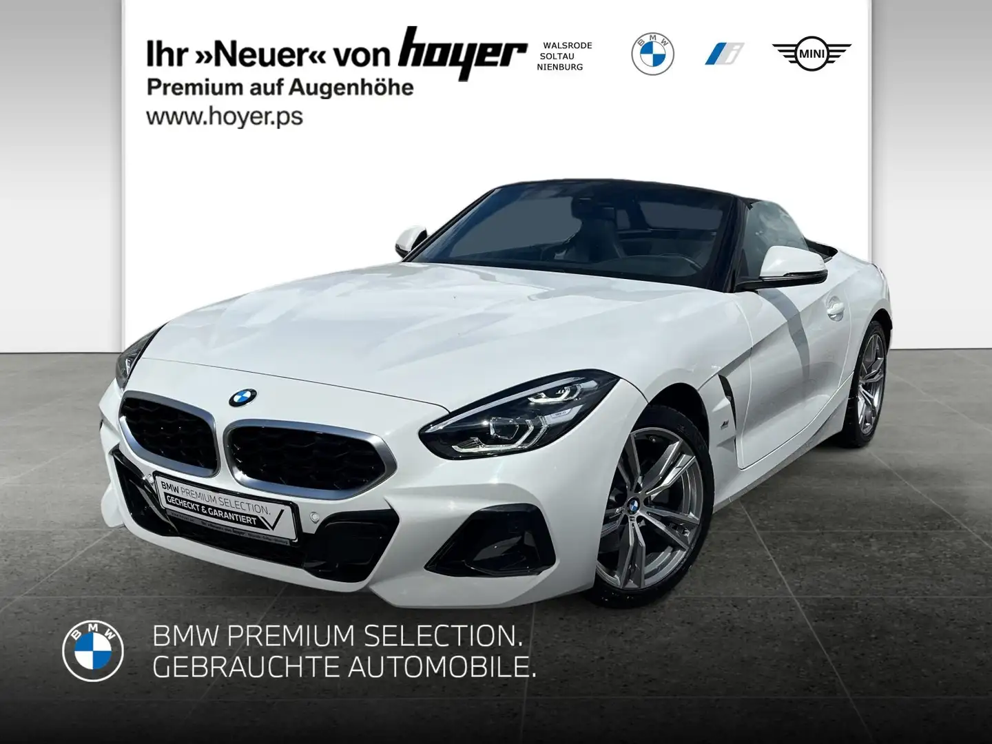 BMW Z4 sDrive20i HiFi DAB LED WLAN Komfortzg. Shz Weiß - 1