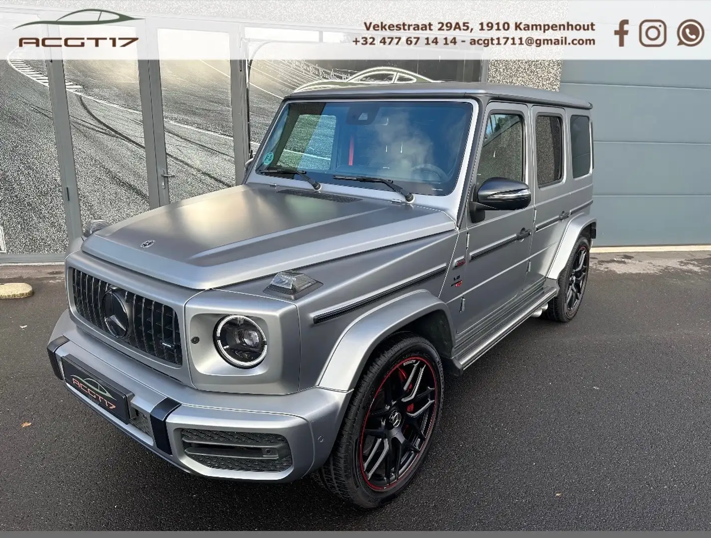 Mercedes-Benz G 63 AMG (EU6AP) BRABUS 700 Full option 700hp Gris - 1