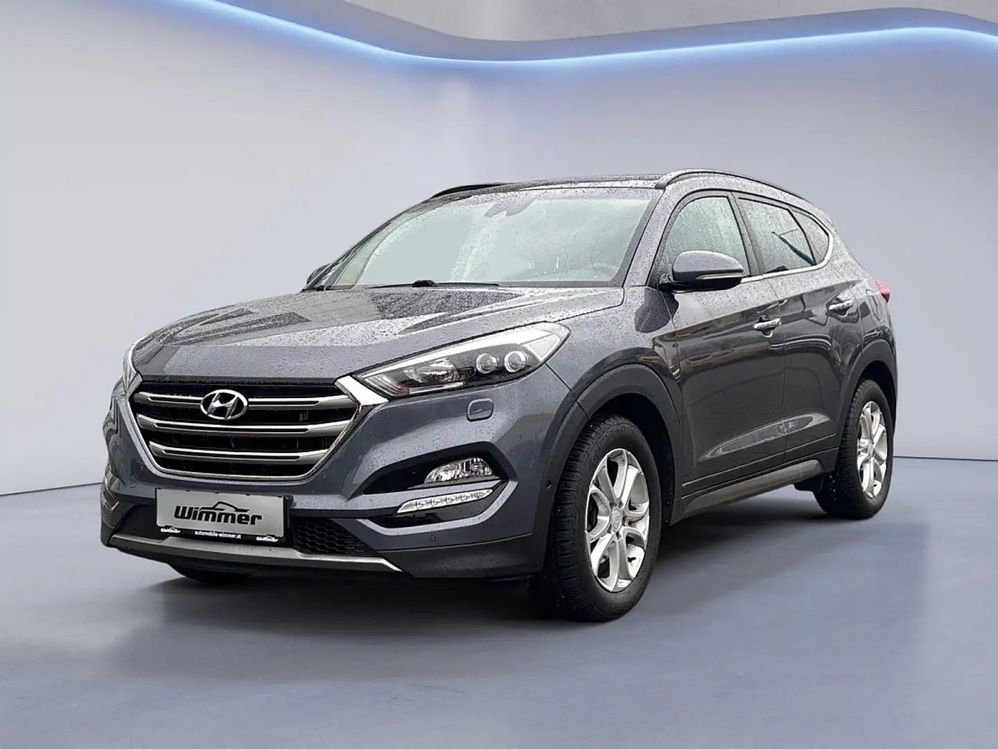 Hyundai TUCSON Tucson 2,0 CRDI 4WD Platin Aut. Grau - 1