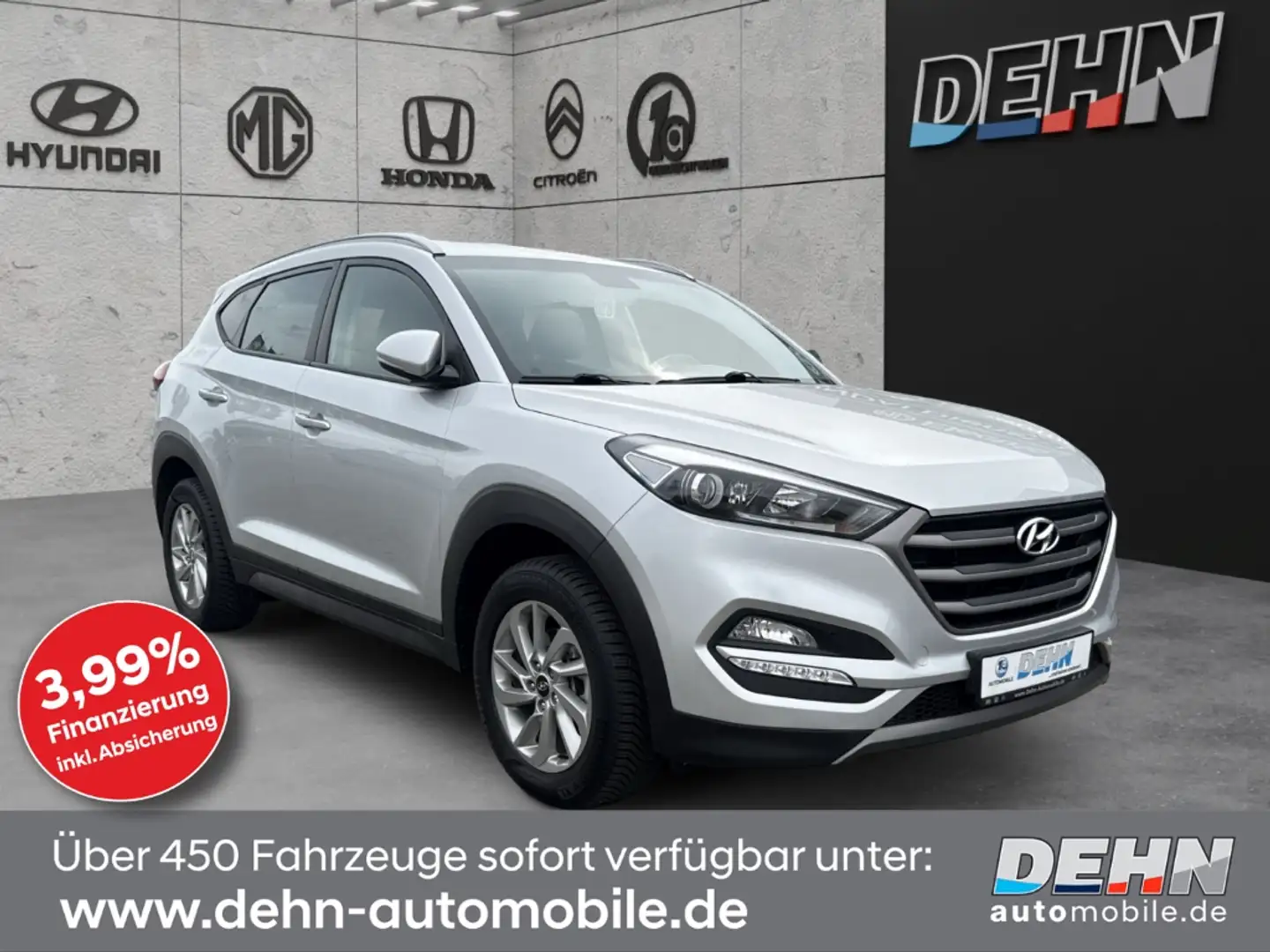 Hyundai TUCSON 1.6 GDi 2WD Trend Navi-/Sicht-Paket Silber - 1