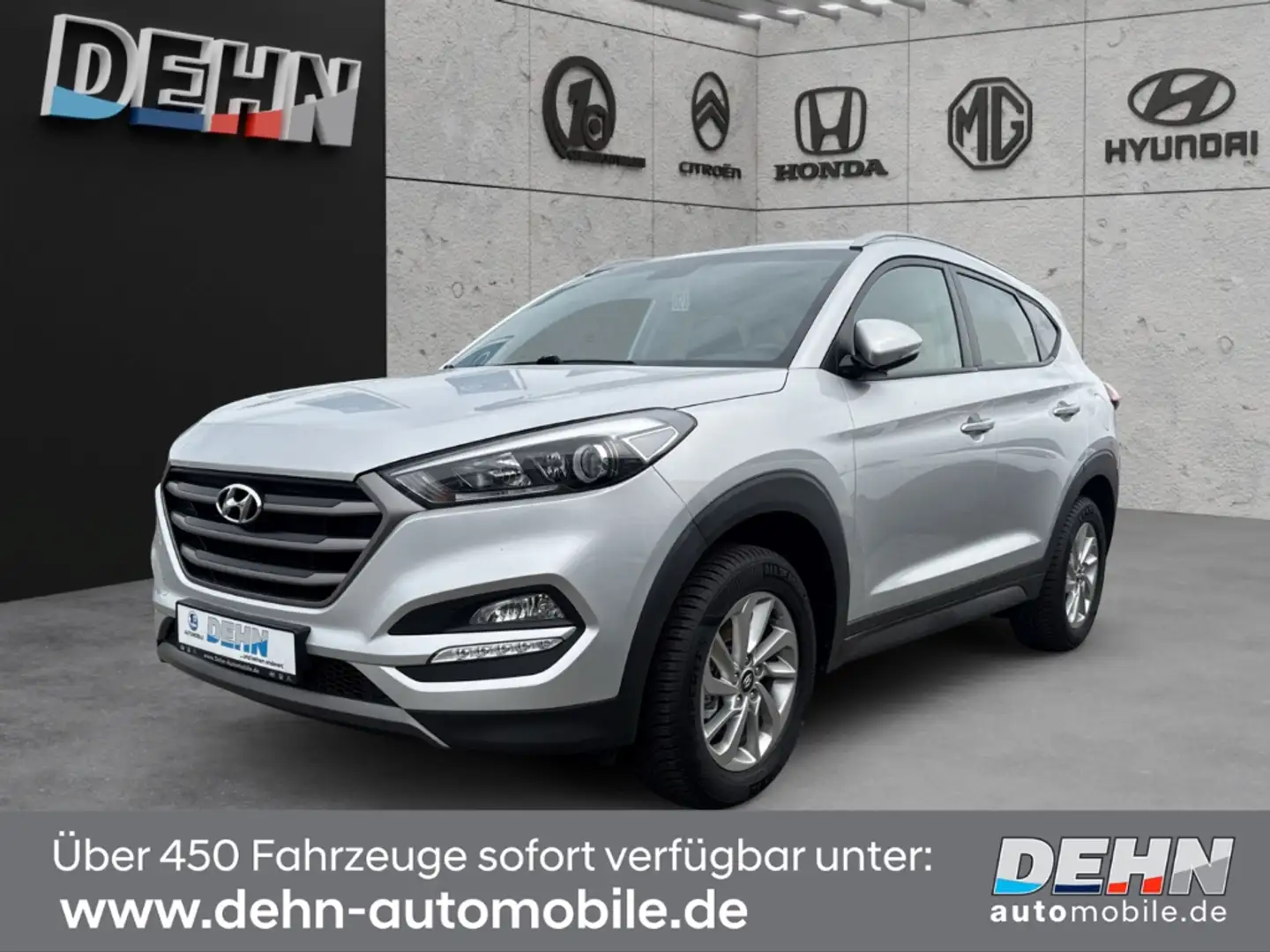 Hyundai TUCSON 1.6 GDi 2WD Trend Navi-/Sicht-Paket Silber - 2