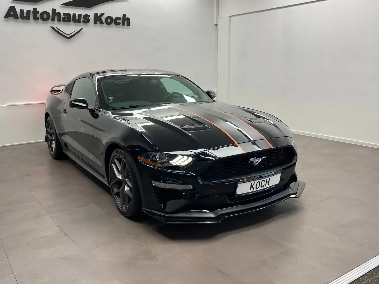 Ford Mustang MUSTANG 2.3 COUPÉ GT OPTIK!  ** PRACHTSTÜCK ** Noir - 1