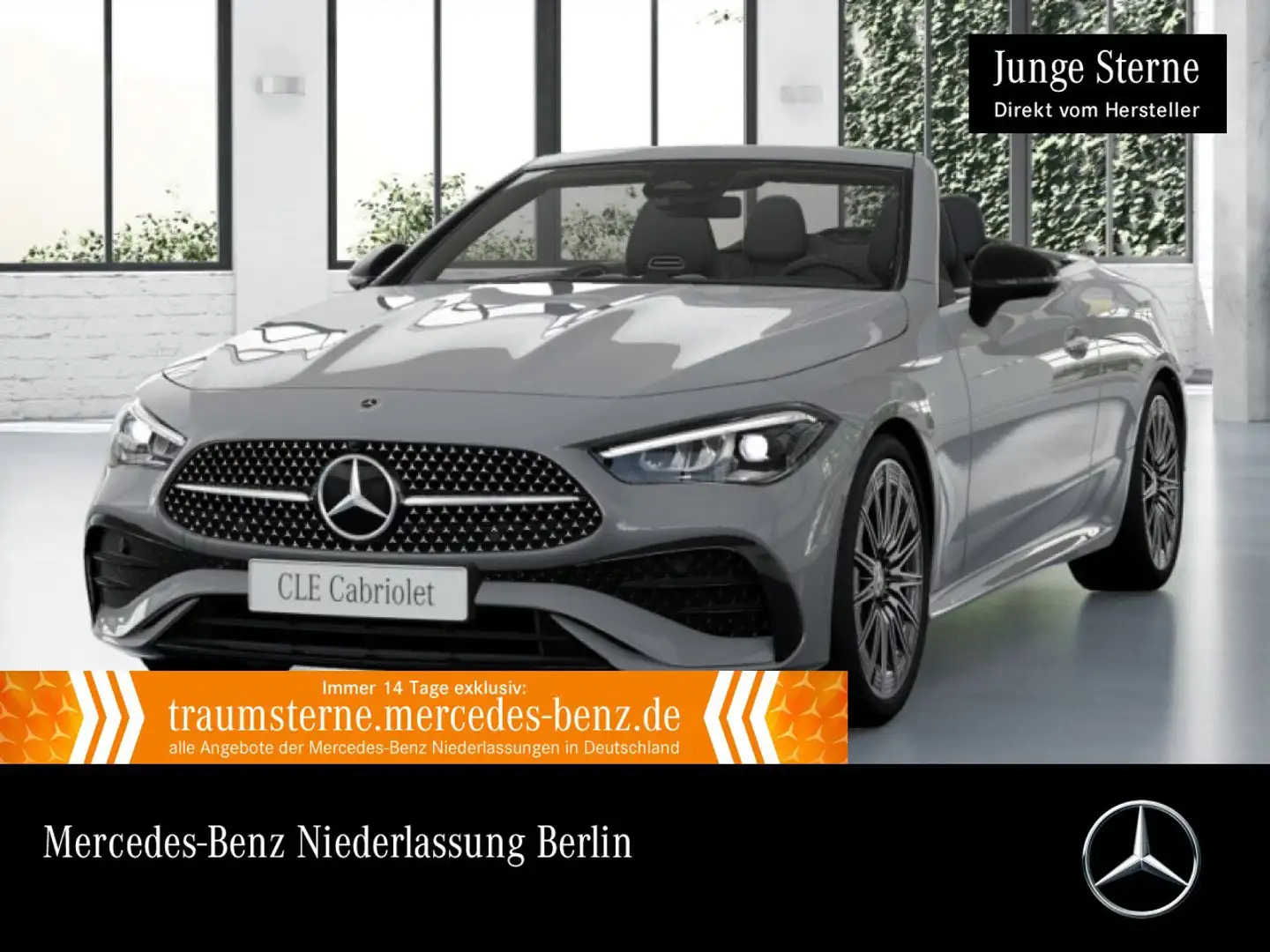 Mercedes-Benz CLE 200 AMG+NIGHT+360+LED+TOTW+KEYLESS+9G Grau - 1