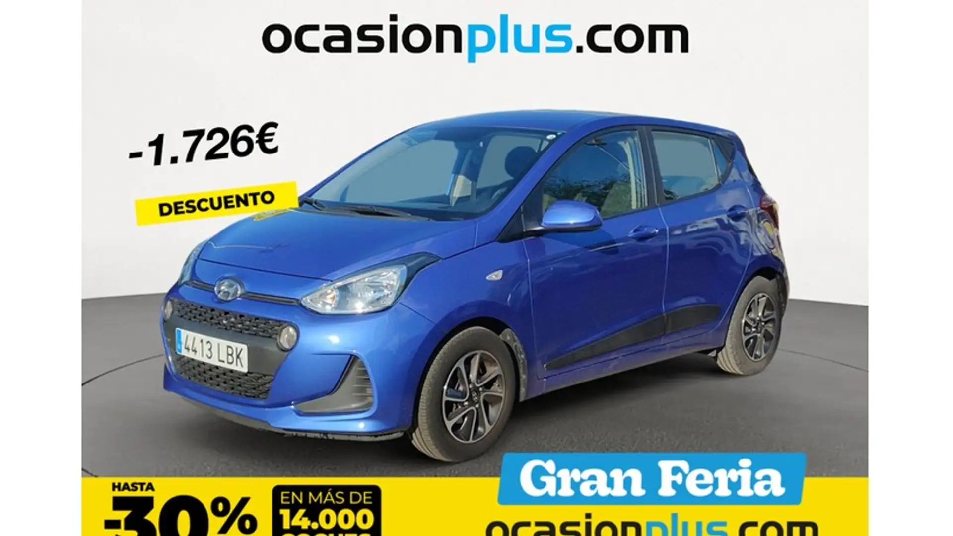 Hyundai i10 1.2 MPI Tecno Edition Azul - 1