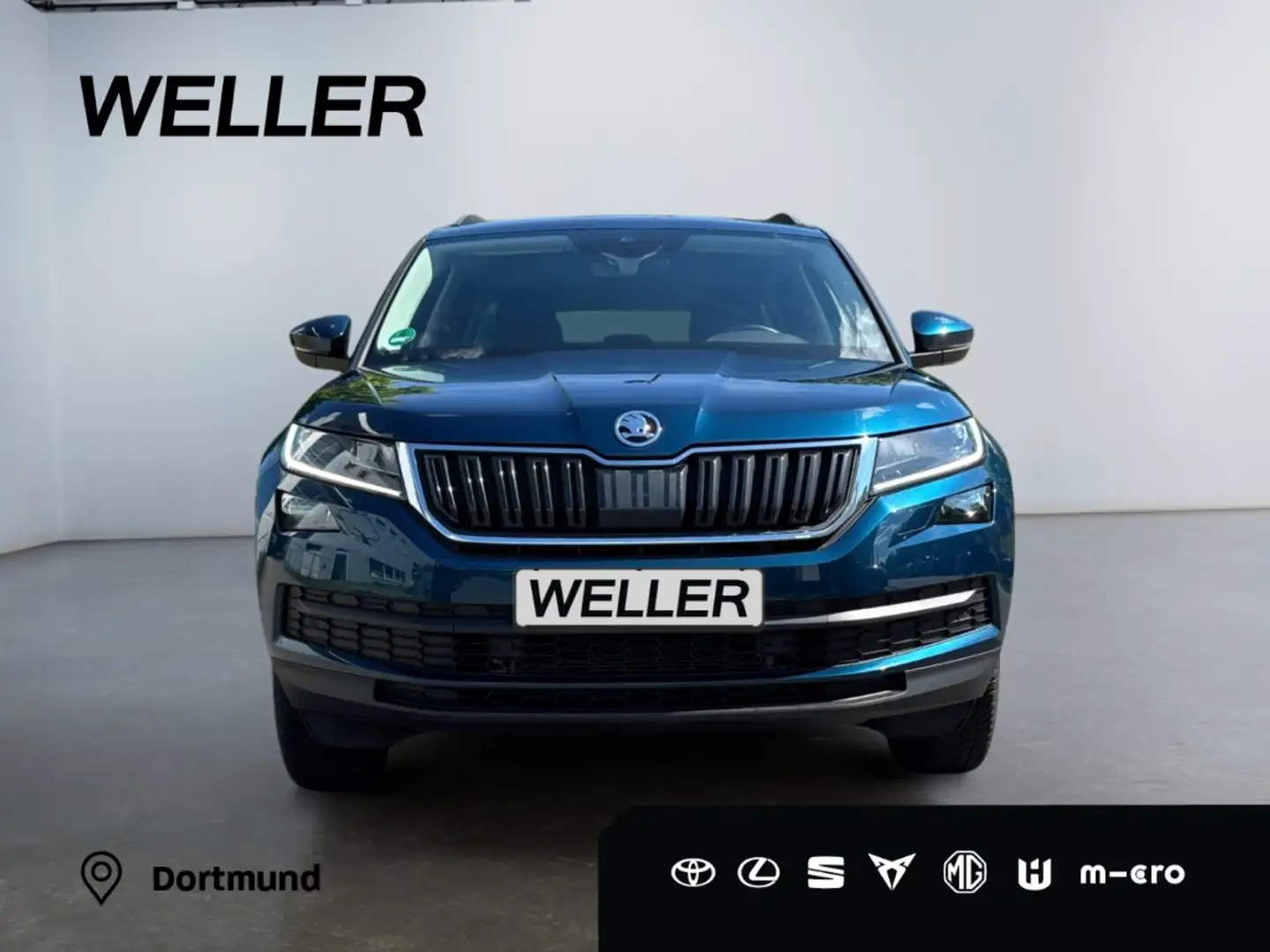 Skoda Kodiaq 1.5 TSI ACT Clever *Navi*LED*CarPlay*SHZ* Bleu - 2