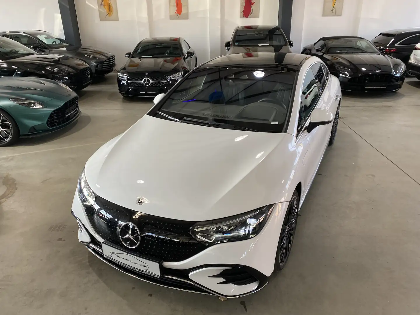 Mercedes-Benz 500 AMG 4M/HYPER/Pano/AIR/HUD/´21/BUR/360/ White - 2