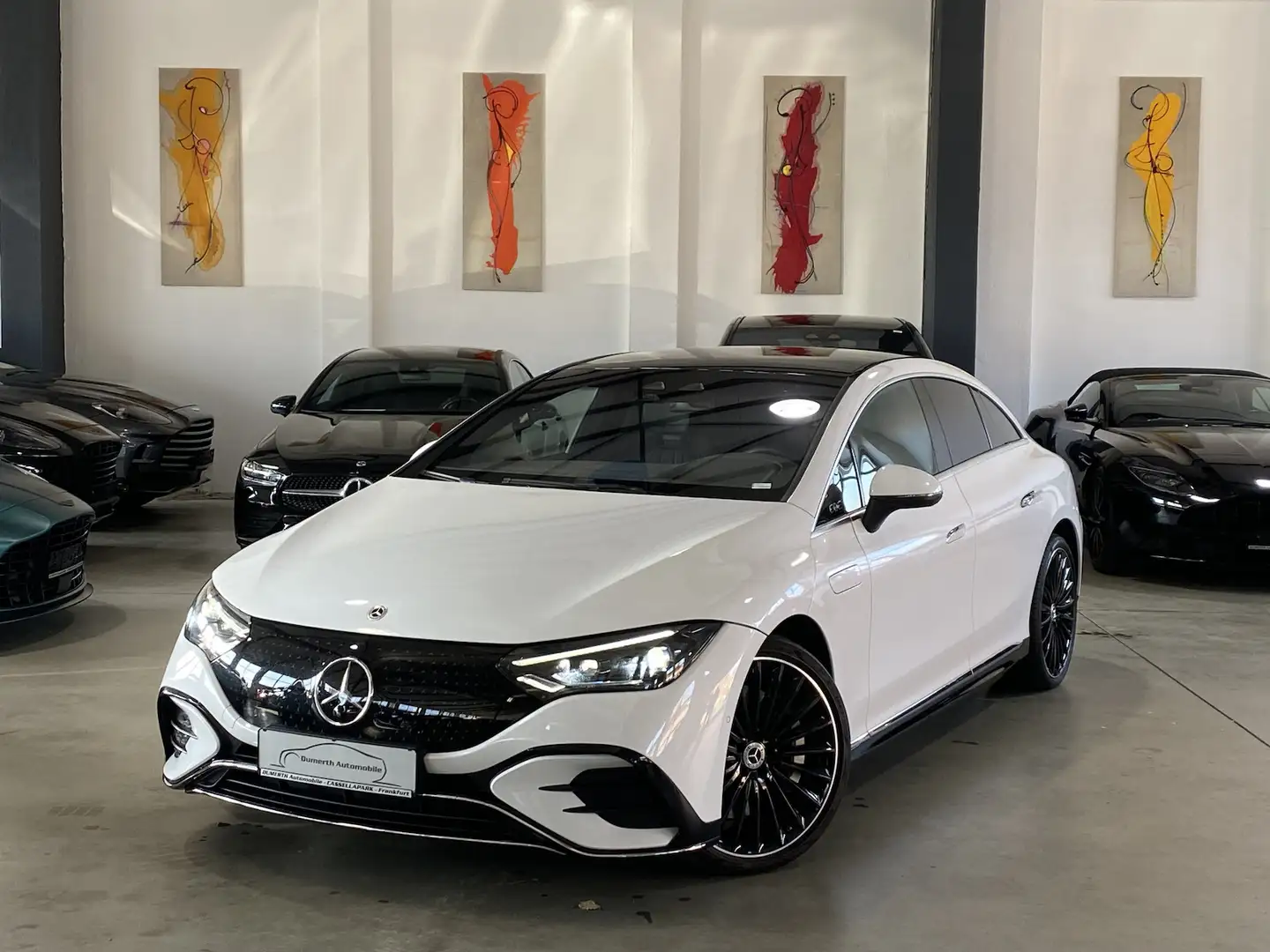 Mercedes-Benz 500 AMG 4M/HYPER/Pano/AIR/HUD/´21/BUR/360/ White - 1