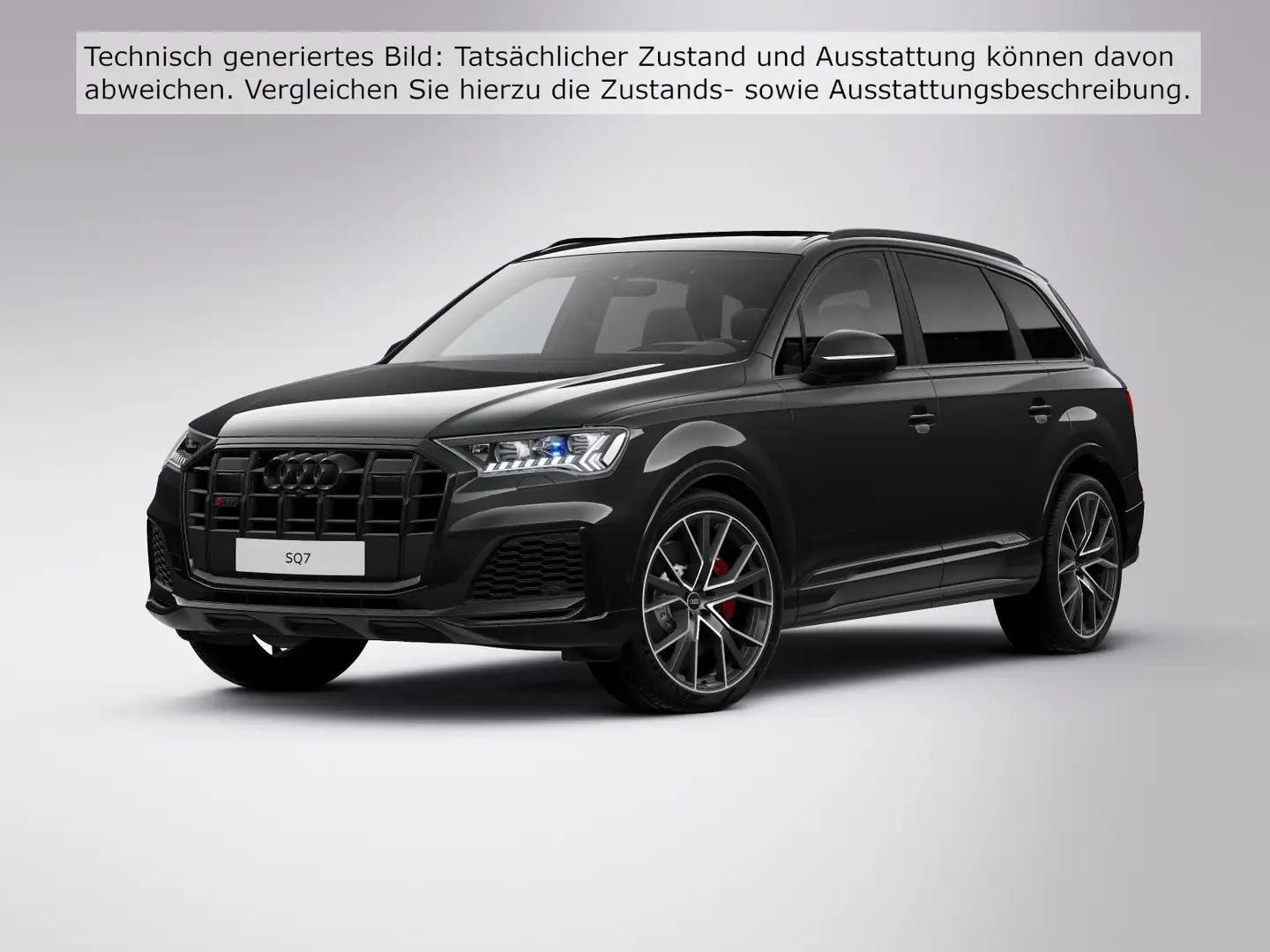 Audi SQ7 4.0TFSI qua. Matrix Standhz.Pano 7-Sitze AHZ Schwarz - 2