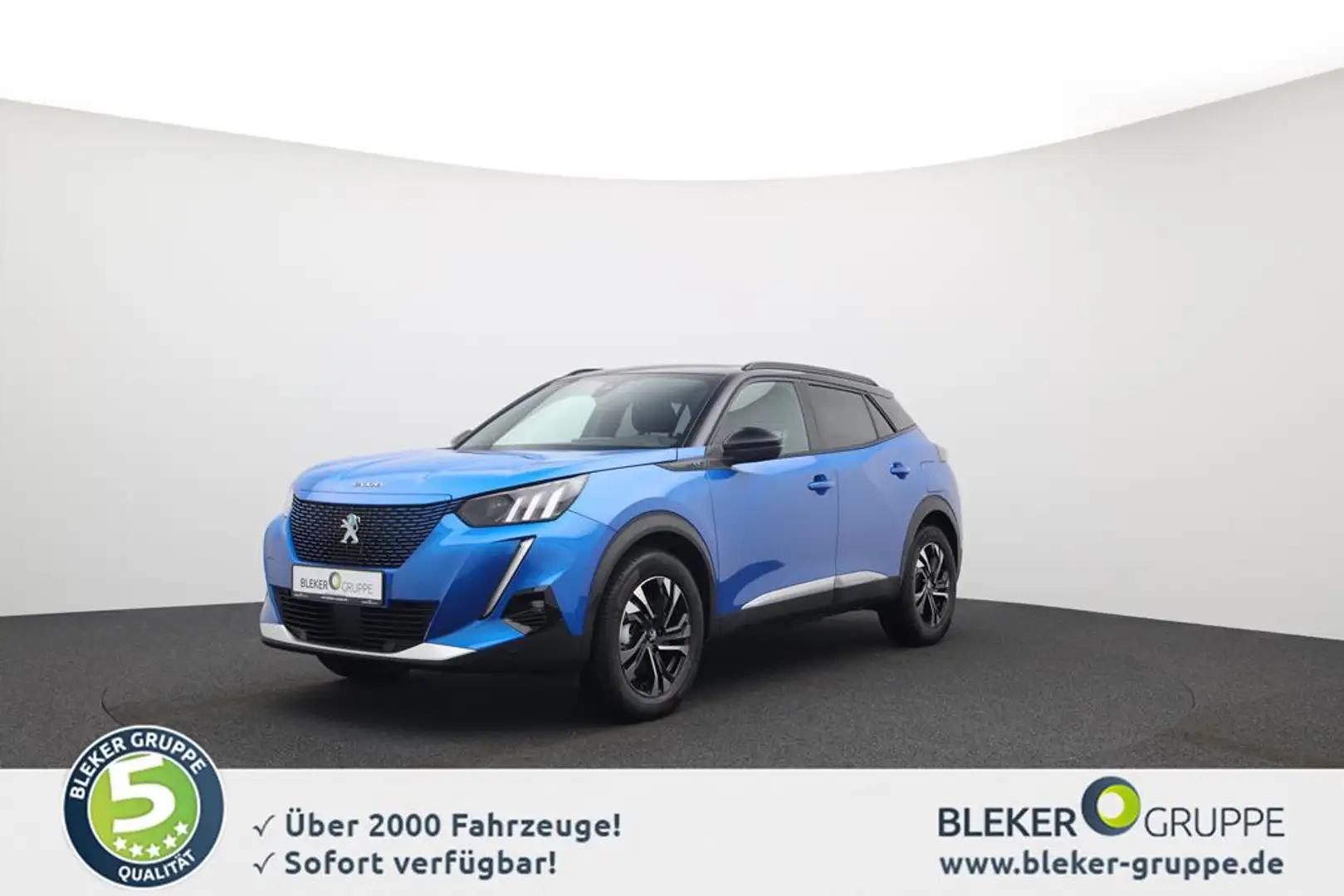 Peugeot e-2008 136 GT Blau - 1