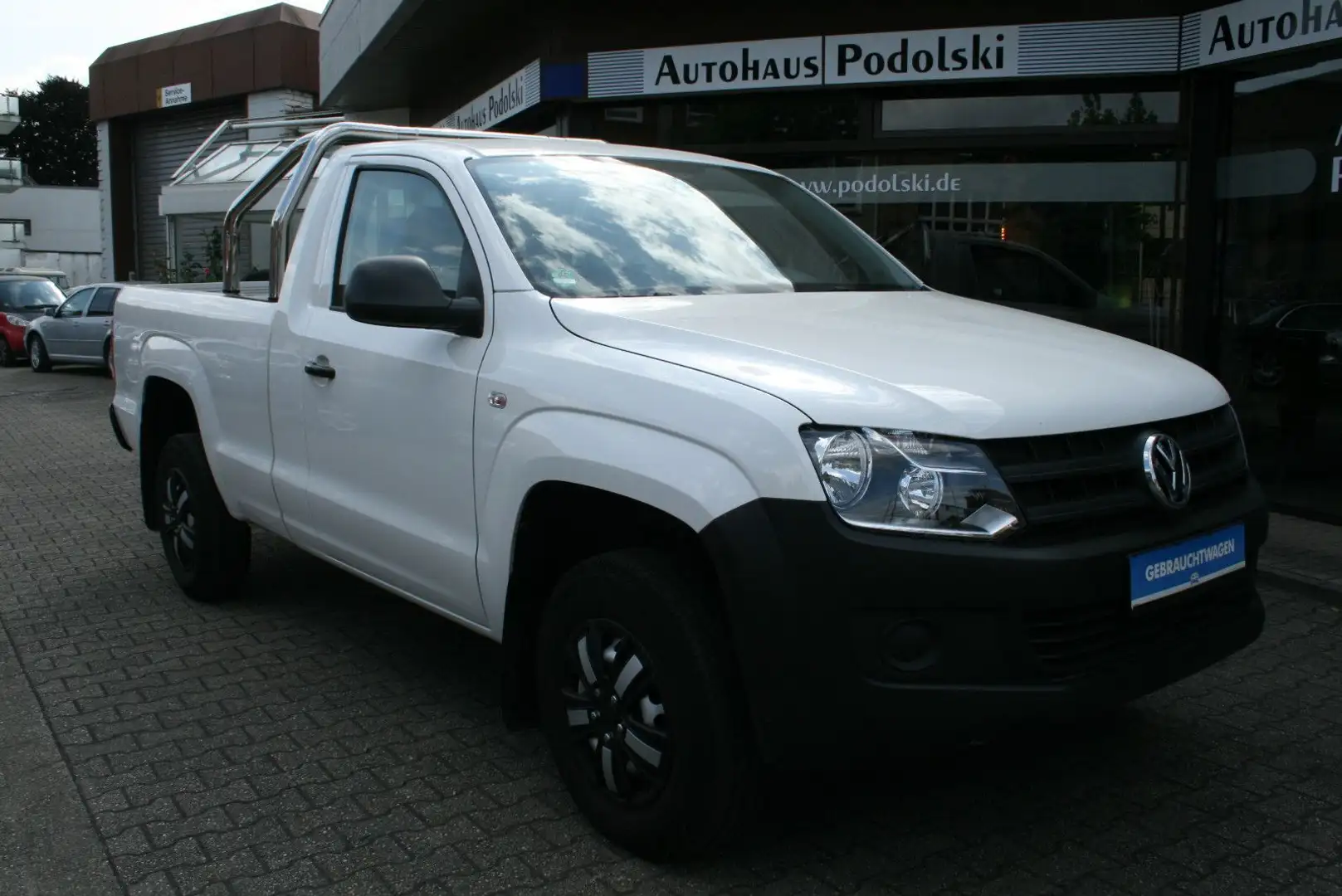 Volkswagen Amarok Basis SingleCab LKW  |26 TKm|AHK 3000 Kg. Белый - 1