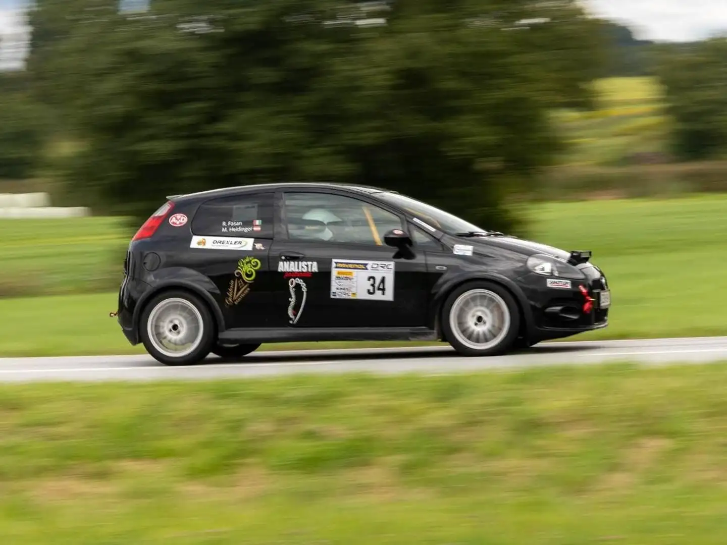 Abarth Grande Punto Rally Umbau M1/LG2 Schwarz - 2