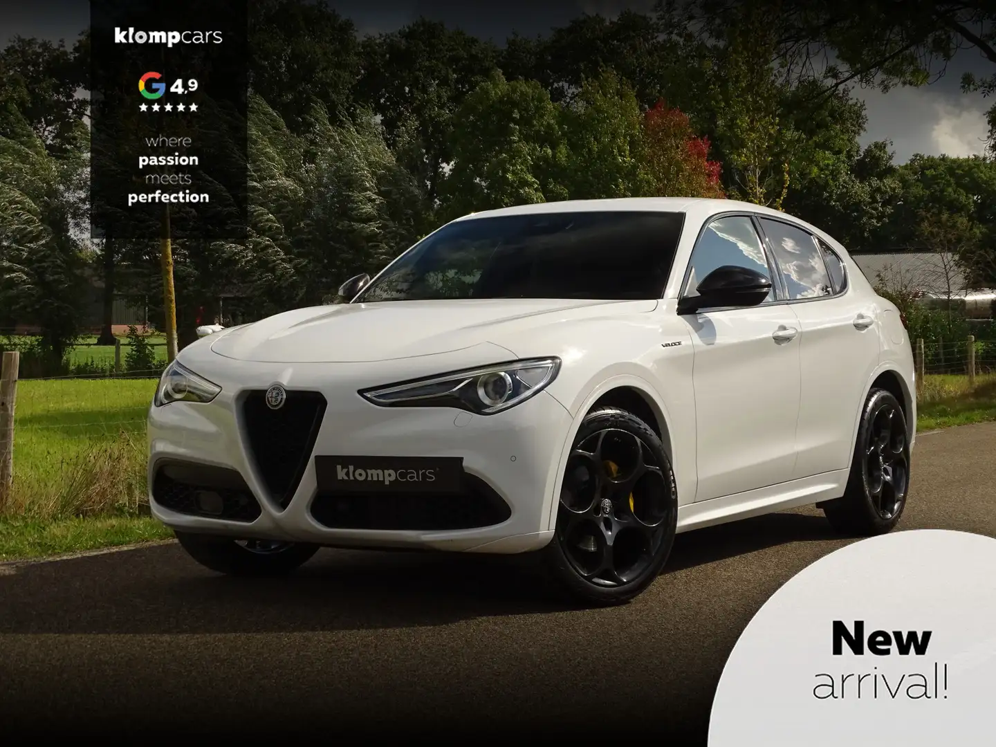 Alfa Romeo Stelvio 2.0 T AWD Veloce|BTW-auto |Trekhk|21"|Ad.Suspentio Wit - 1