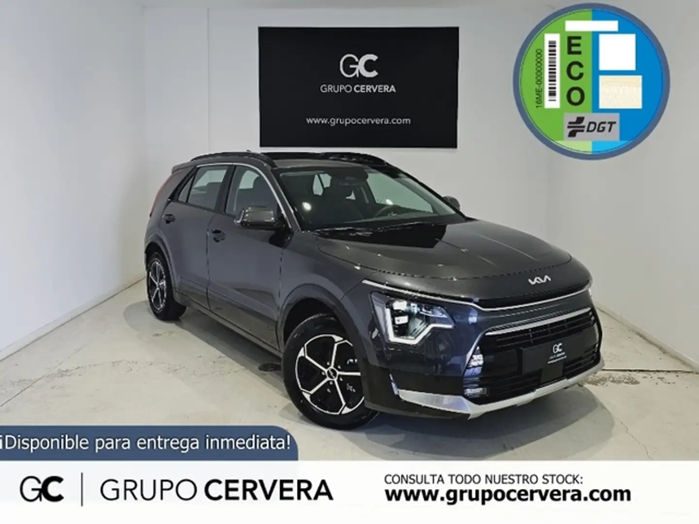 Kia Niro 1.6 HEV Drive 129 Gris - 1