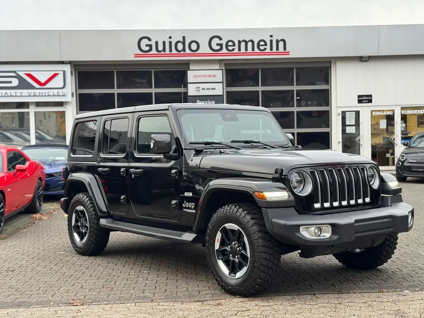 Jeep Wrangler Unlimited 2.2l CRDi Sahara Overland Noir - 1