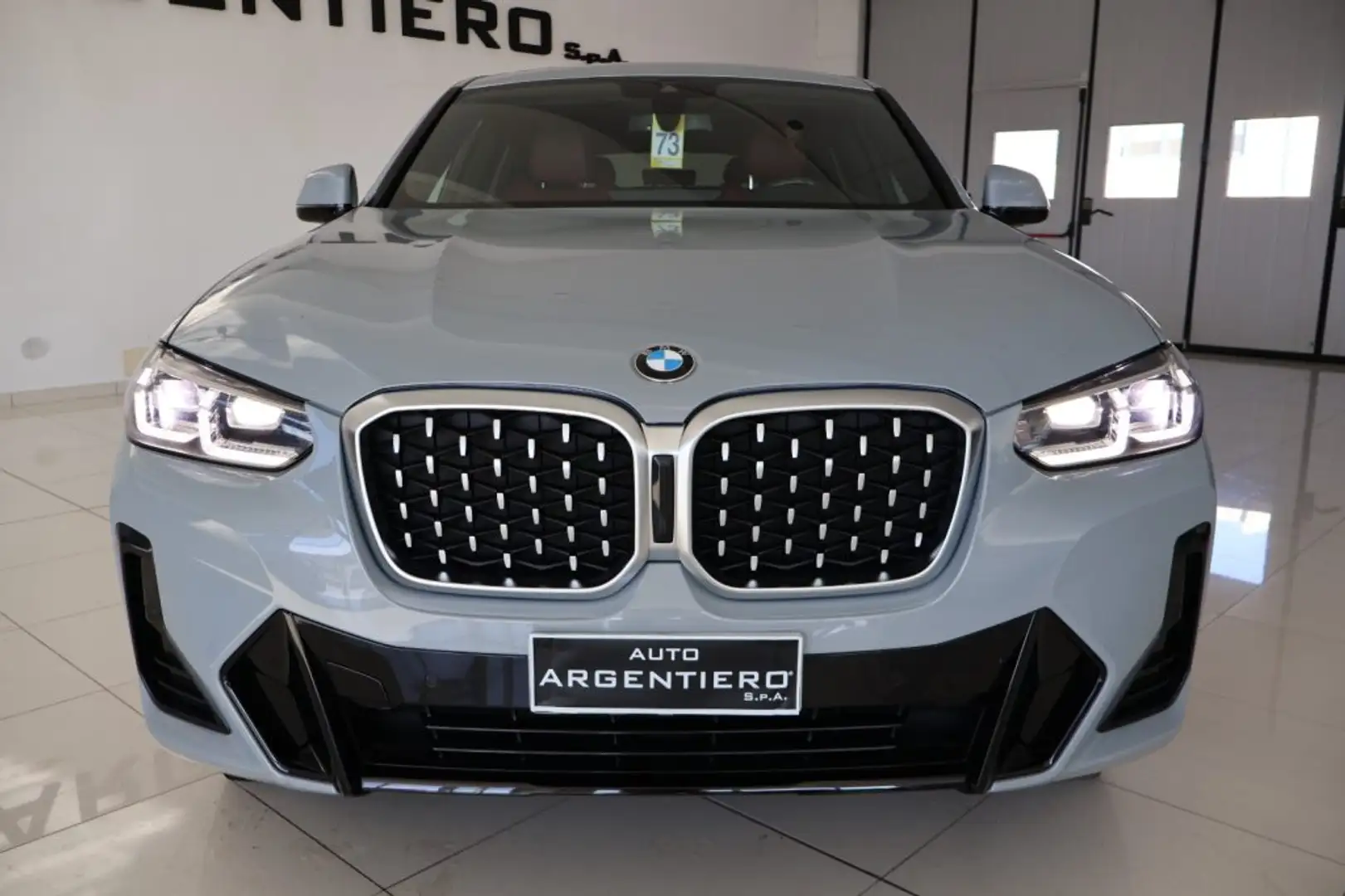 BMW X4 xDrive20d 48V Msport cerchi 20 pelle tacora Grigio - 2