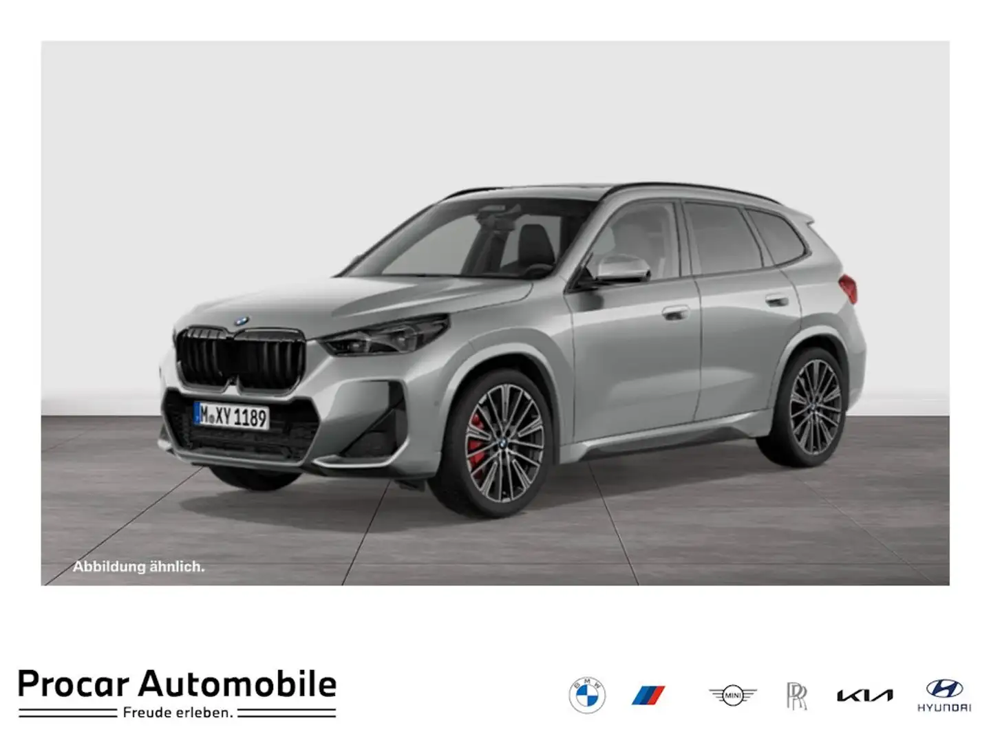 BMW X1 xDrive23d M Sport Pro HUD PANO ACC AHK RFK NAVI Gris - 1