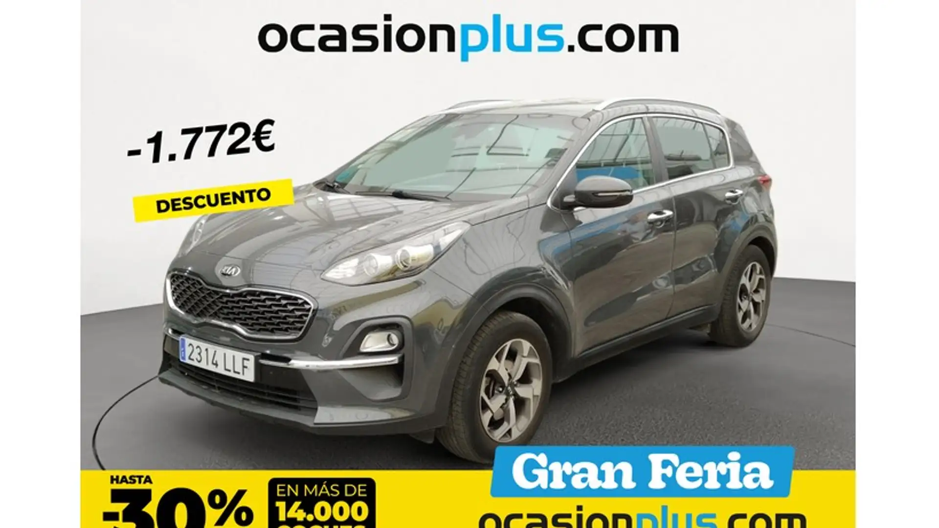 Kia Sportage 1.6 MHEV Drive 4x2 136 Gris - 1