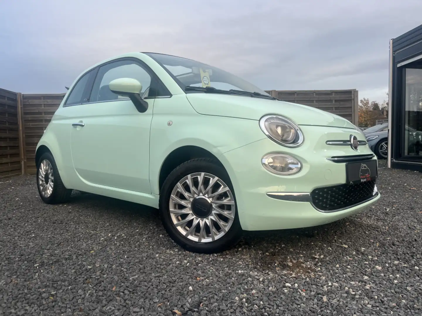 Fiat 500C 1.HD 36tkm LEDER RIESENAUSWAHL AN FIAT 500! Grün - 2