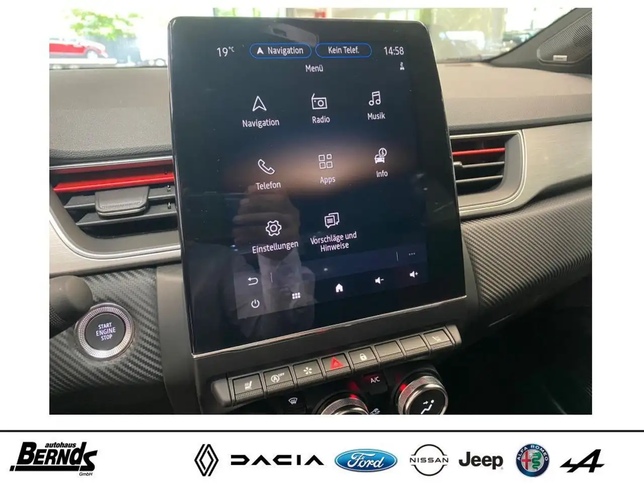Renault Captur M.Hybr. 140 RS-Line Navi LED BOSE DAB+ Kamera uvm., миниатюра 14