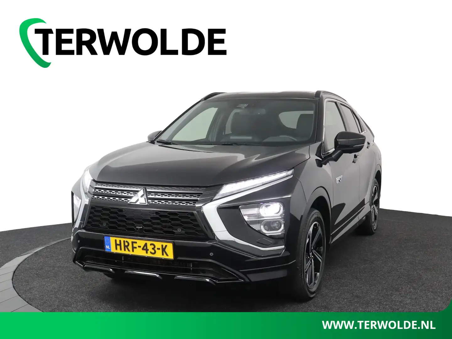 Mitsubishi Eclipse Cross 2.4 PHEV Business Intense+ | Leer /Alcantara | 360 Zwart - 1