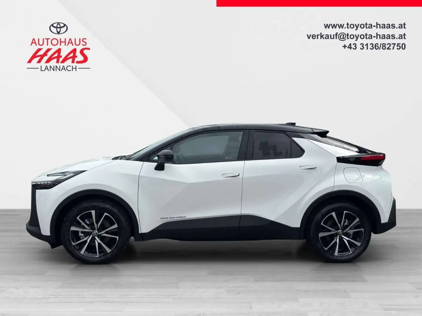 Toyota C-HR 2,0 Plug-In Hybrid E-CVT Active Drive + Technik... Weiß - 2