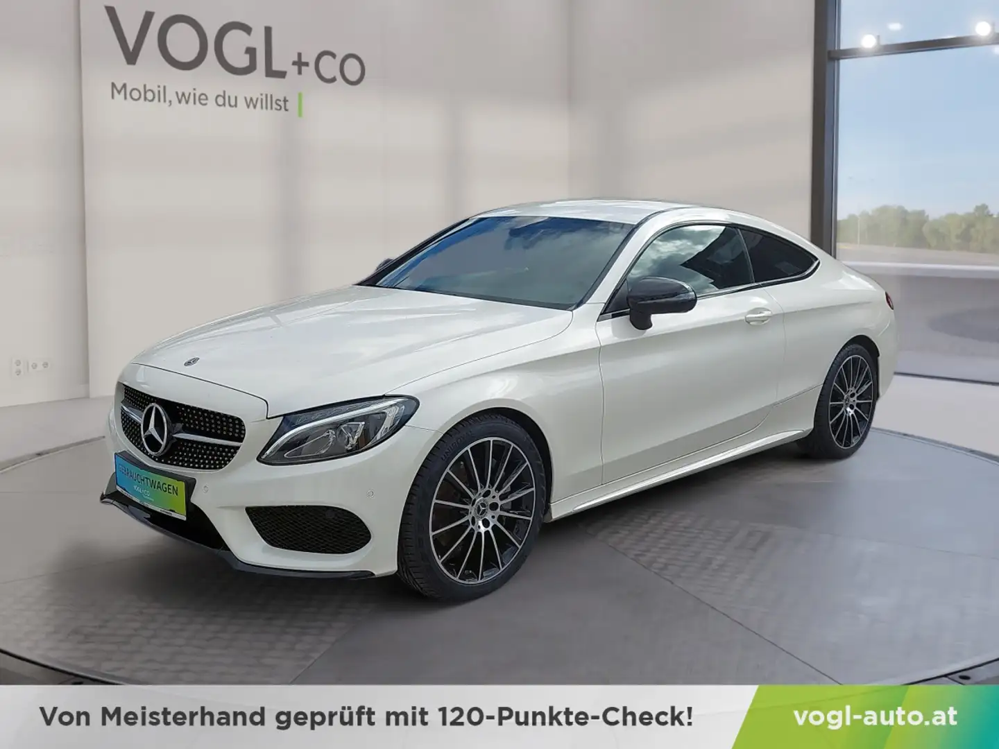 Mercedes-Benz C 250 Coupe Aut. AMG-Line Weiß - 1
